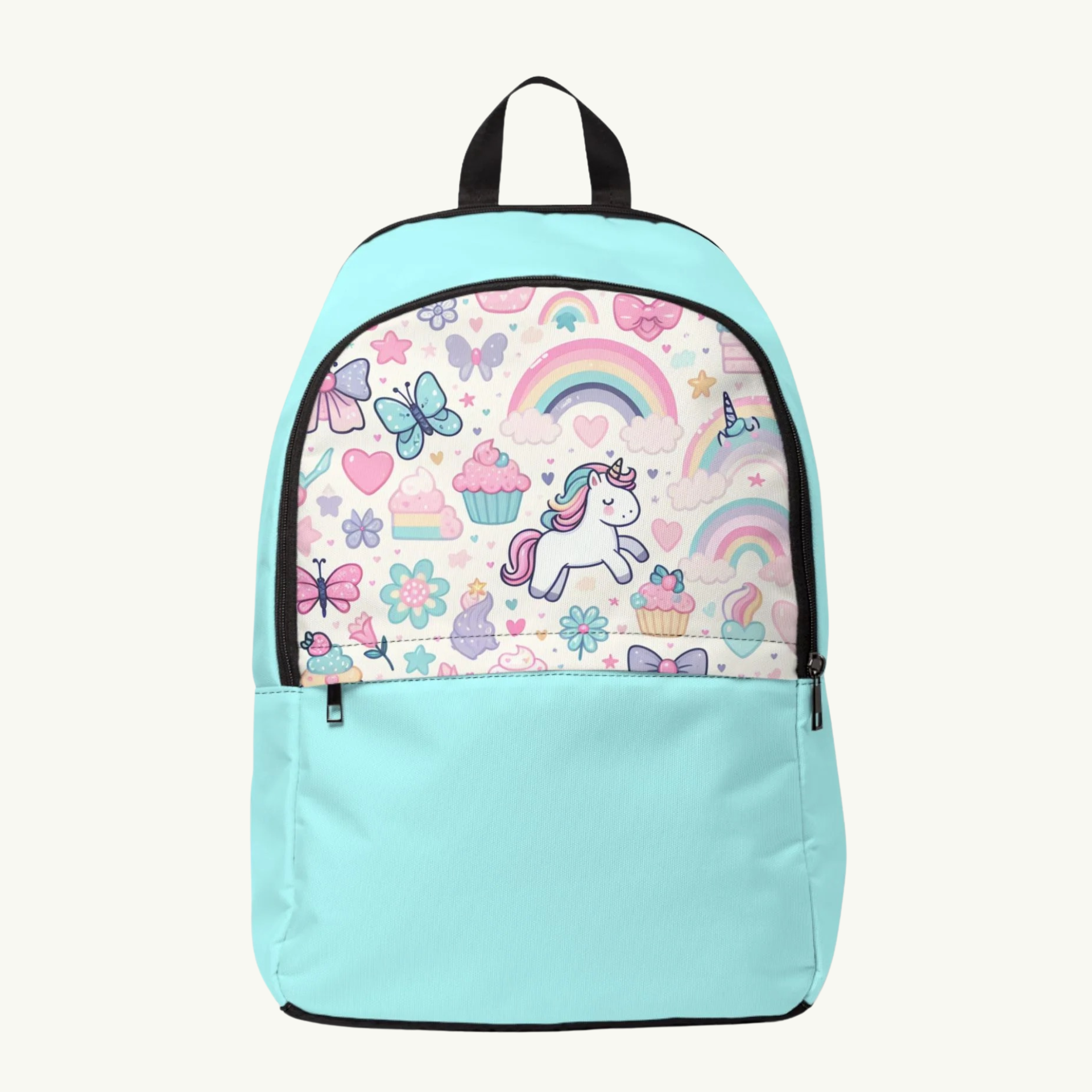 Kids Unicorn Backpack - Bright Blue