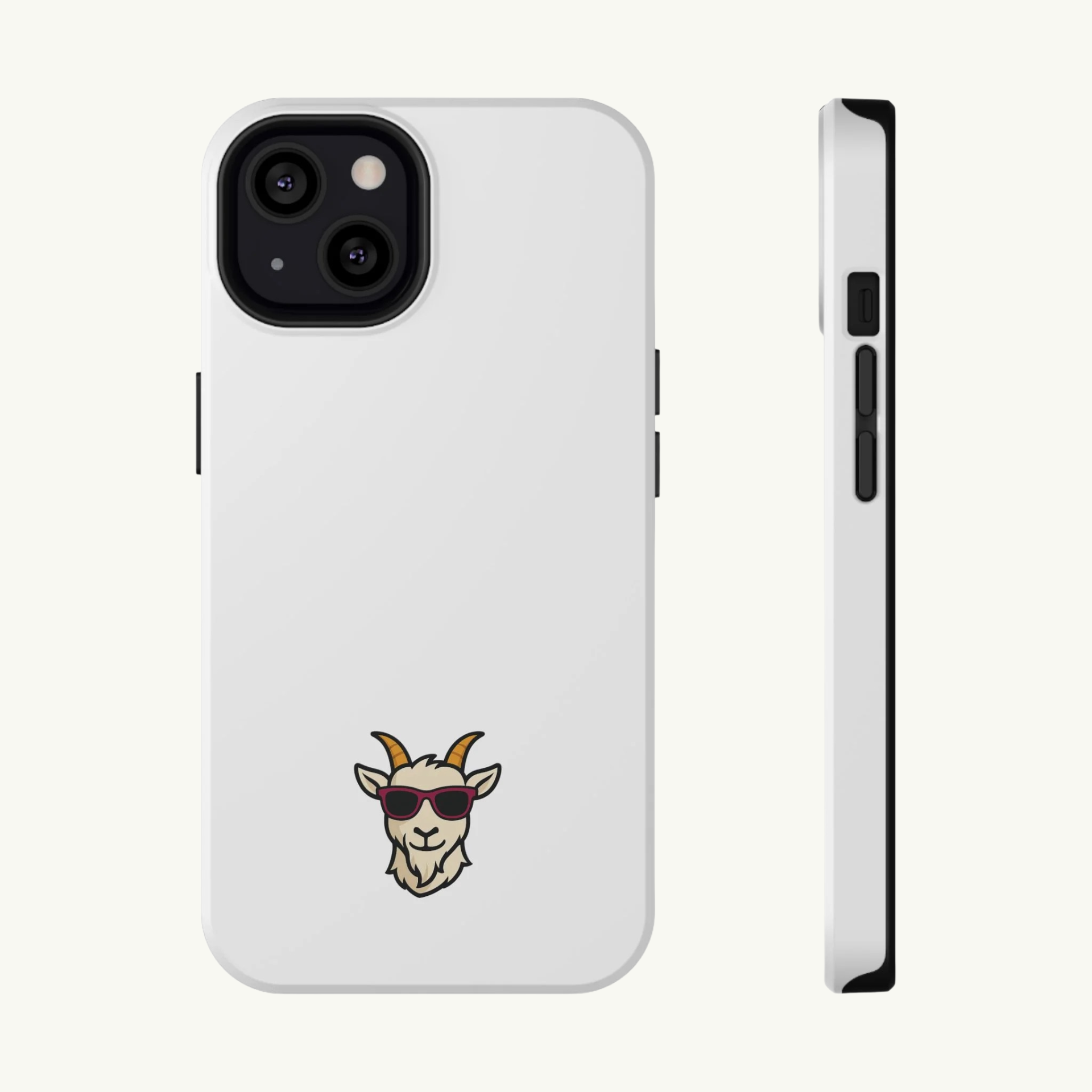 Goat Logo Impact-Resistant Phone Case