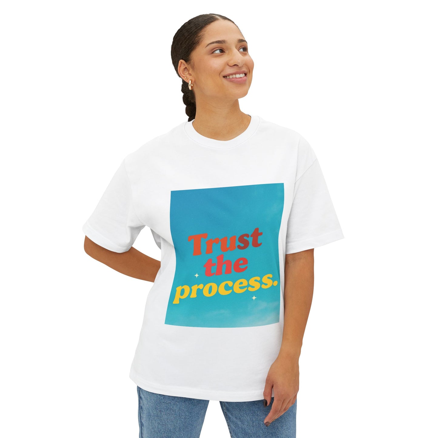 Oversized Trust the Process Shirt