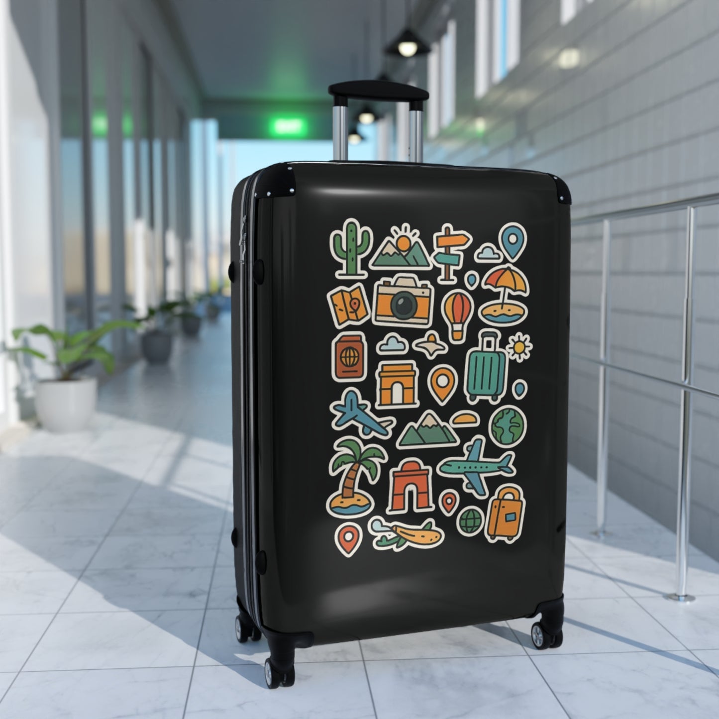 Stickers Travel Suitcase