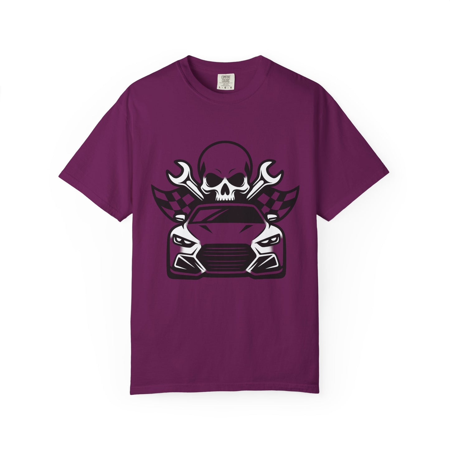 Skull Car T-Shirt Unisex