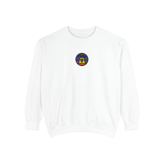 UFO Embroidery Premium Unisex Sweatshirt