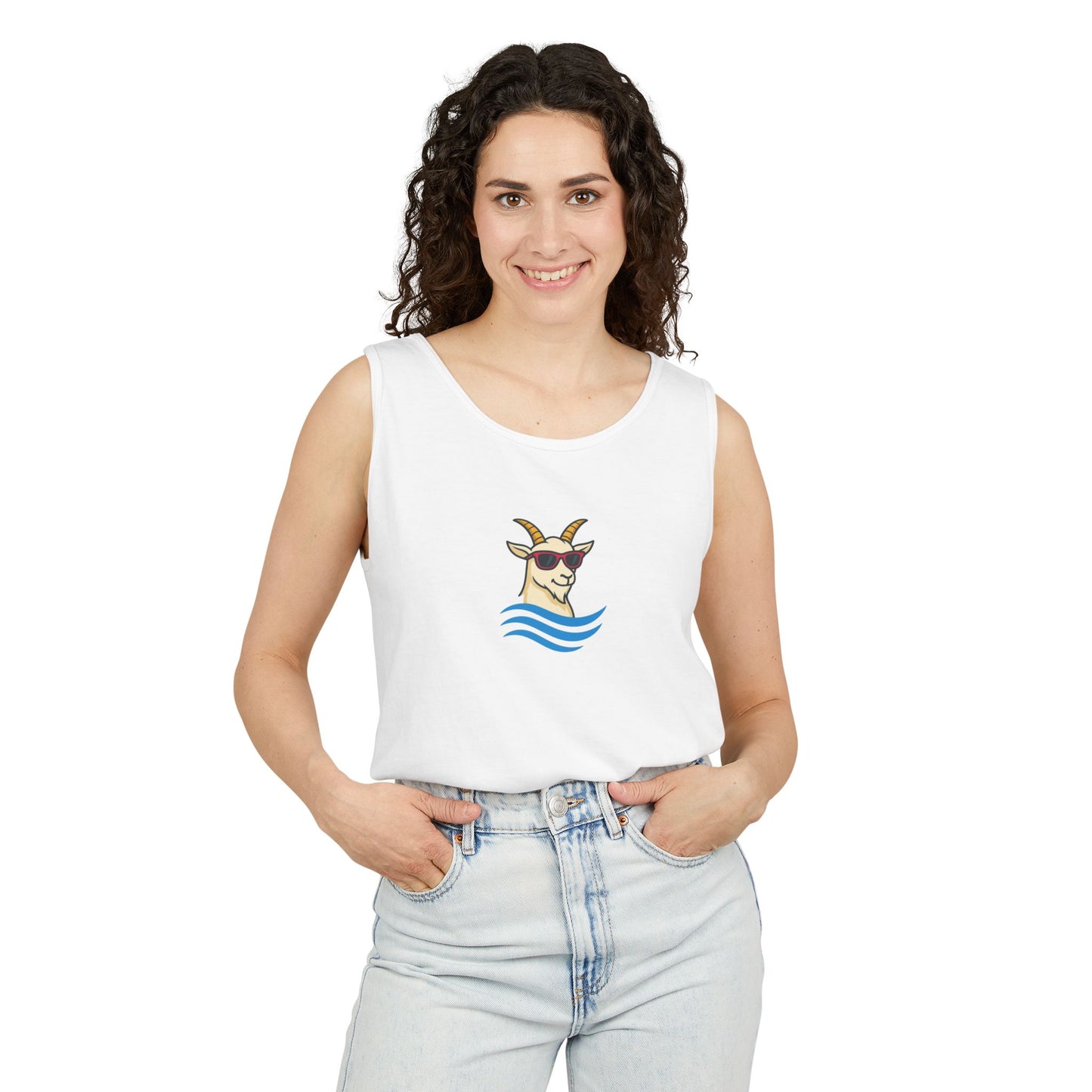 Official Goat Tank Top, Unisex Summer Tee