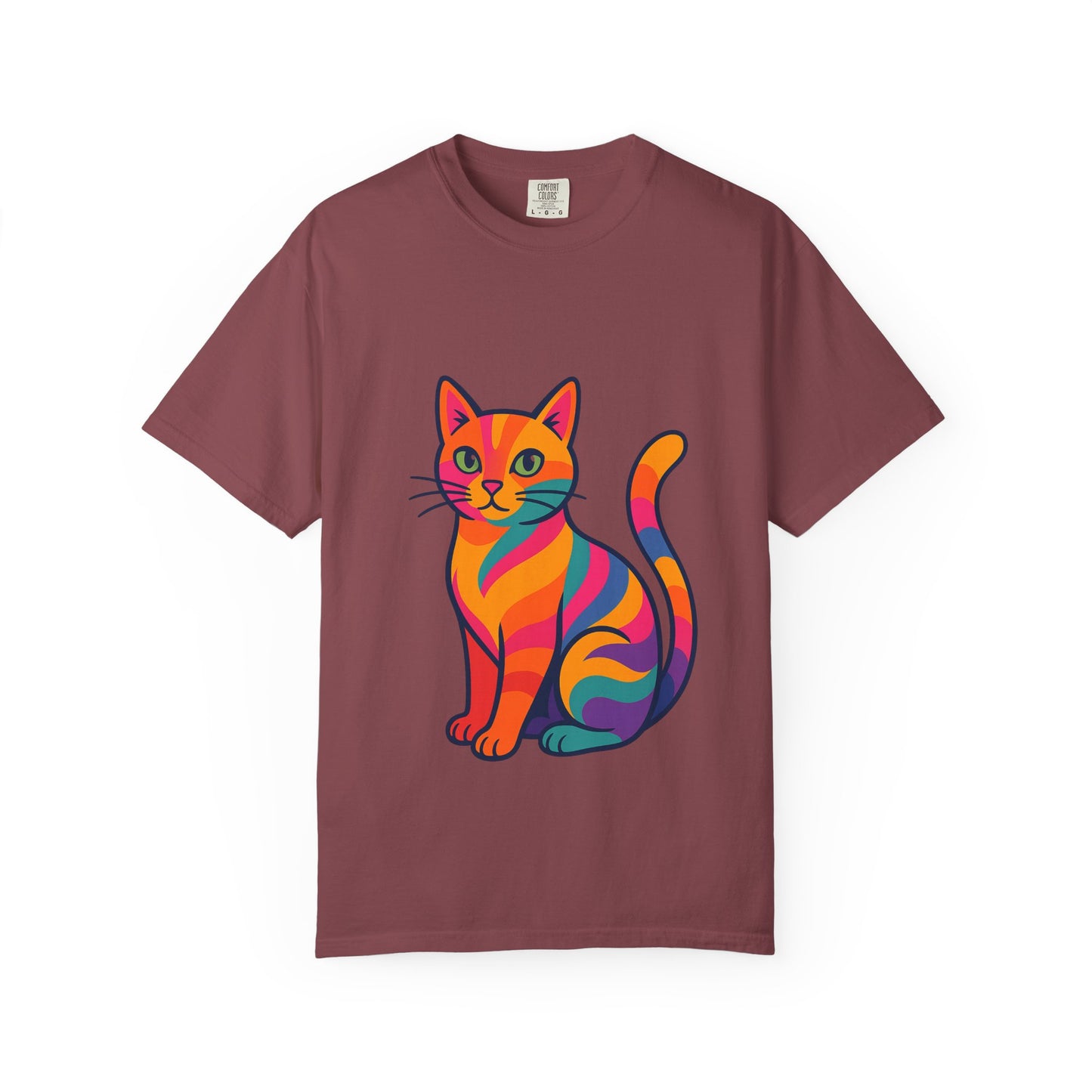 Colorful Cat Unisex T-Shirt