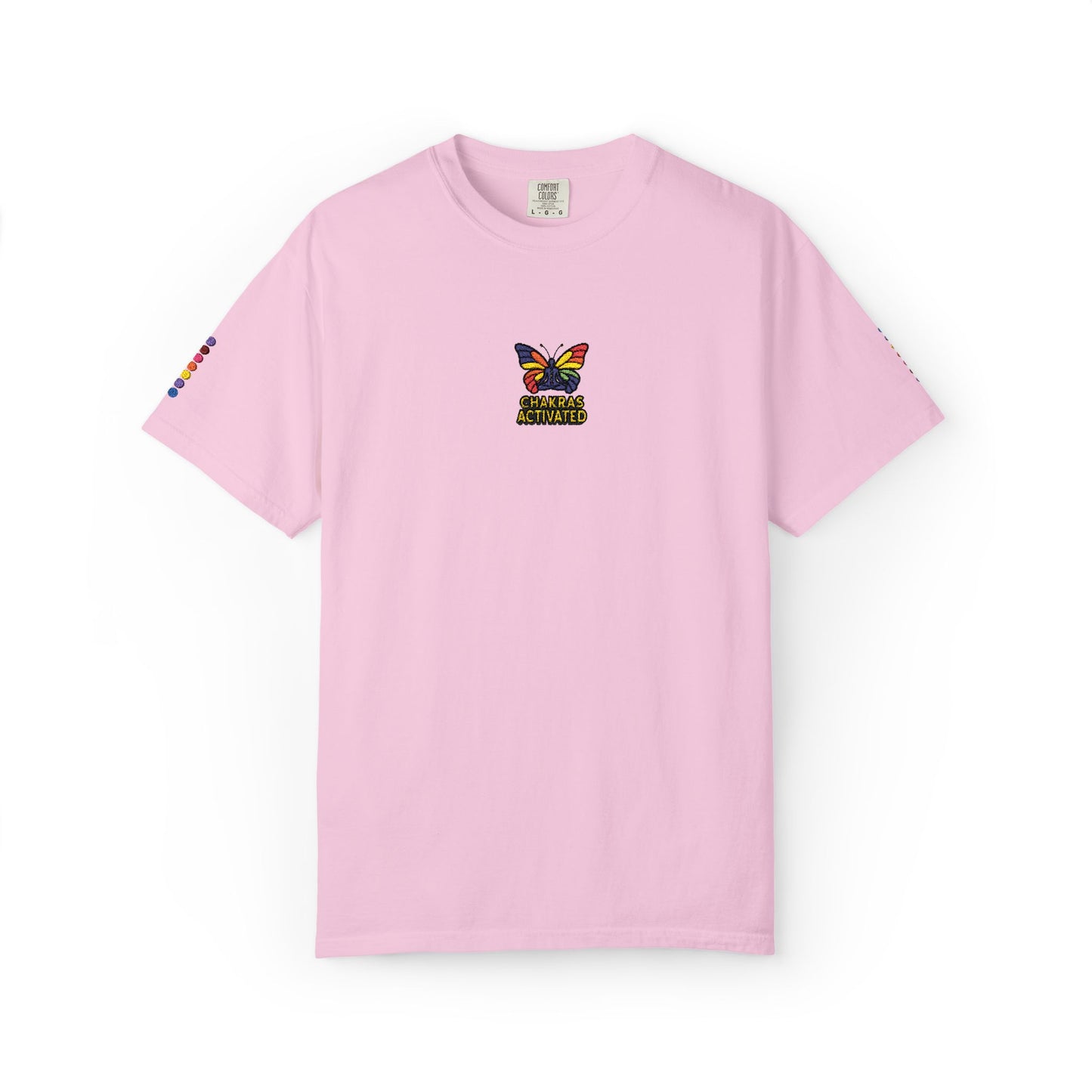 Butterfly Chakras Design Unisex T-Shirt