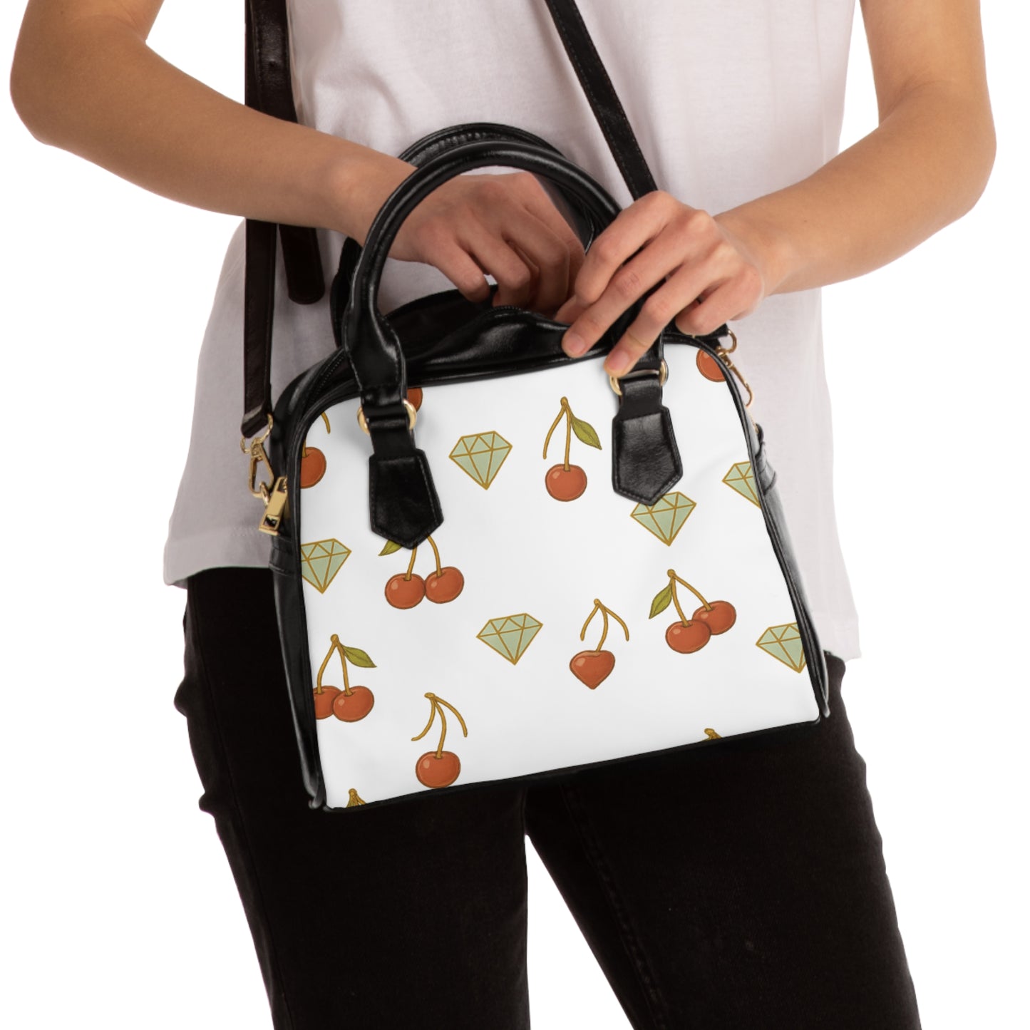 Cherry Handbag – Stylish Shoulder Tote