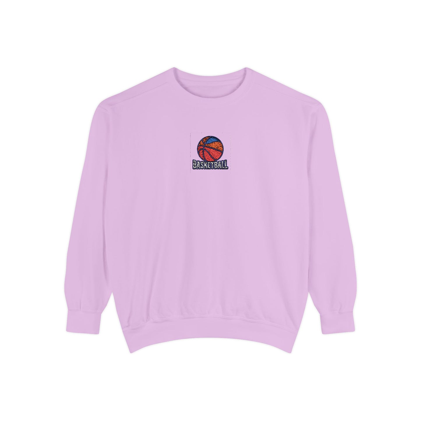 Basketball Embroidery Sweatshirt Unisex