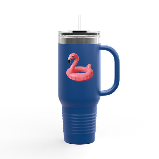 Fun Flamingo Travel Mug