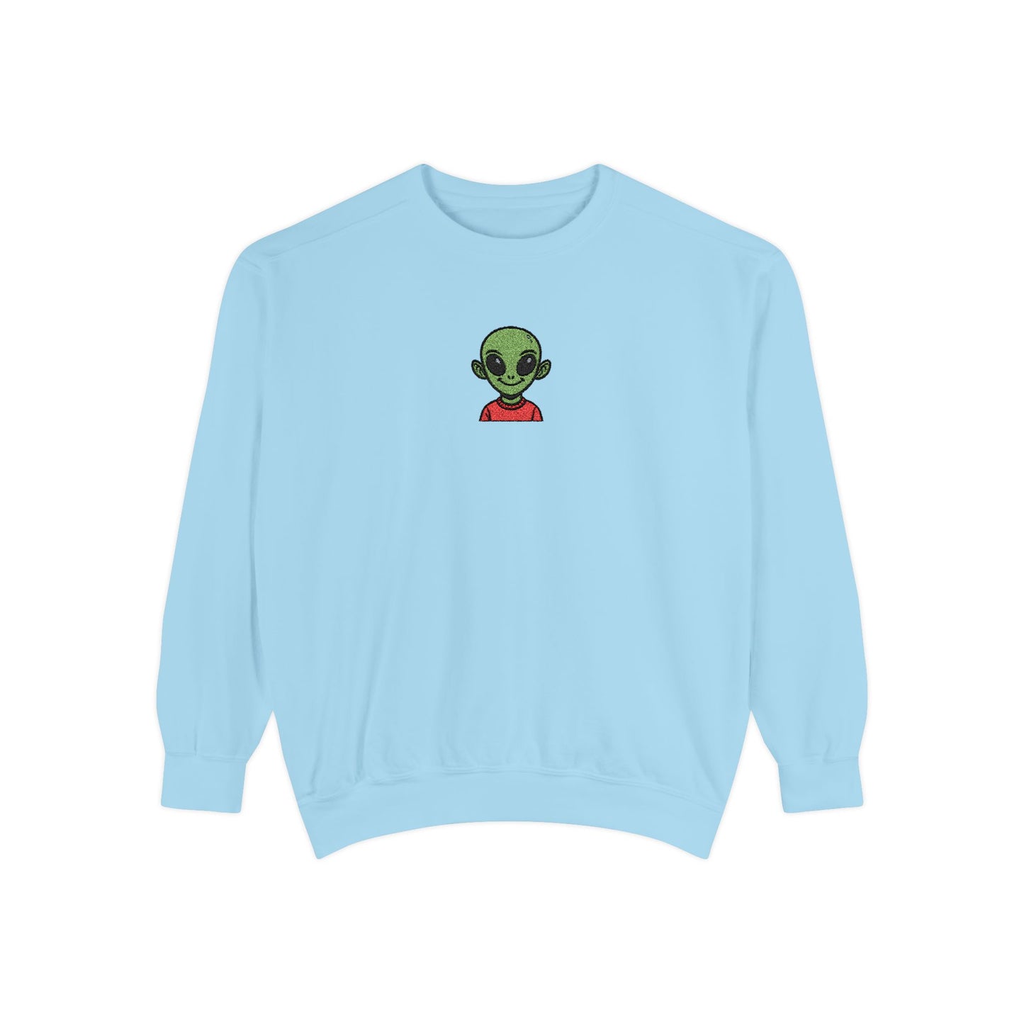 Alien Embroidery Sweatshirt (Unisex)