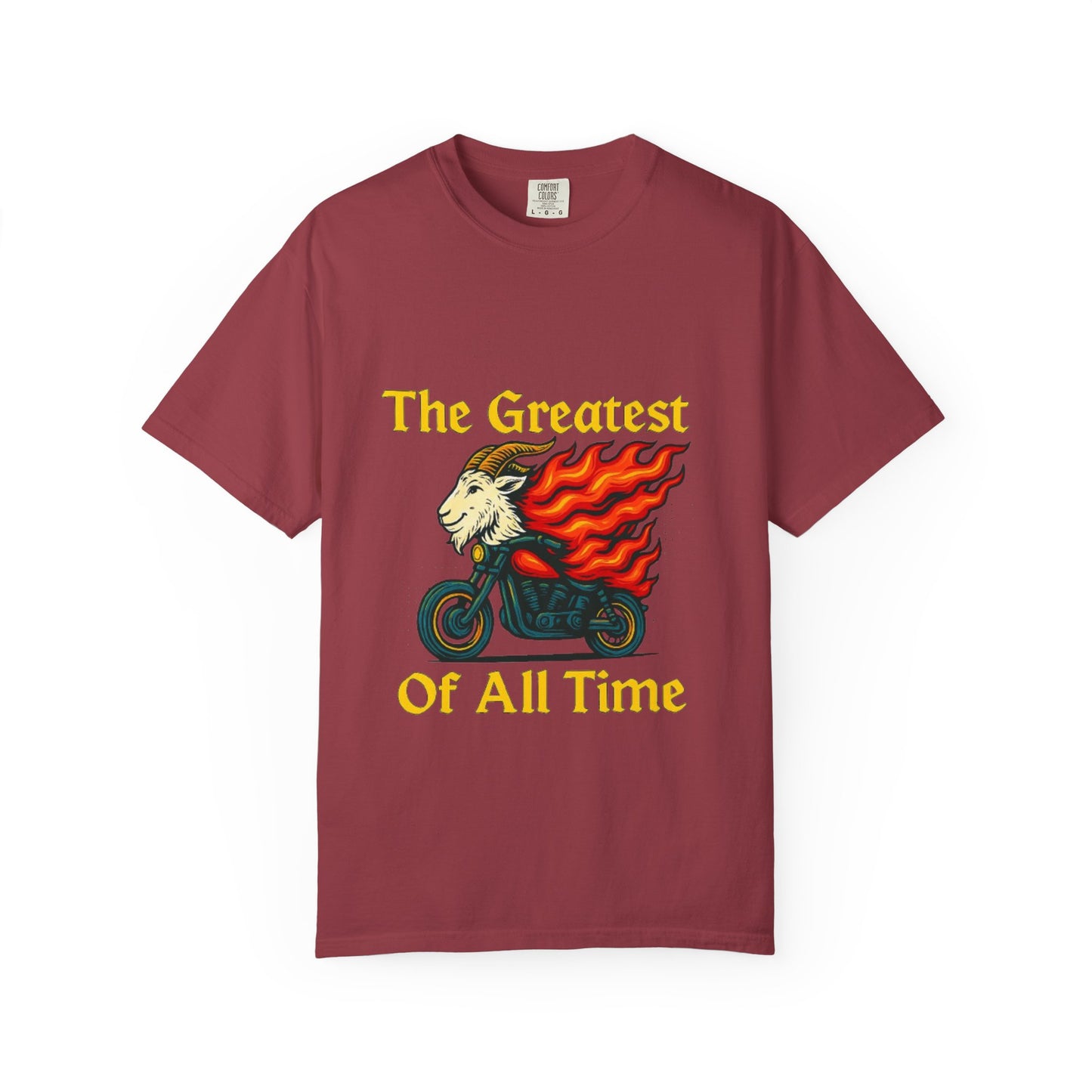 T-shirt with 'The Greatest Of All Time'