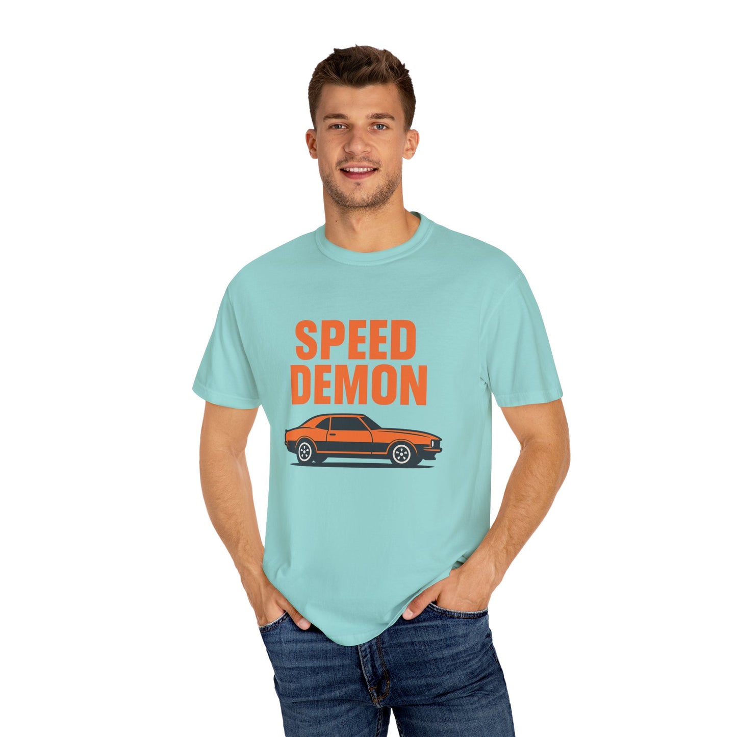 Speed Demon Unisex Garment-Dyed T-shirt