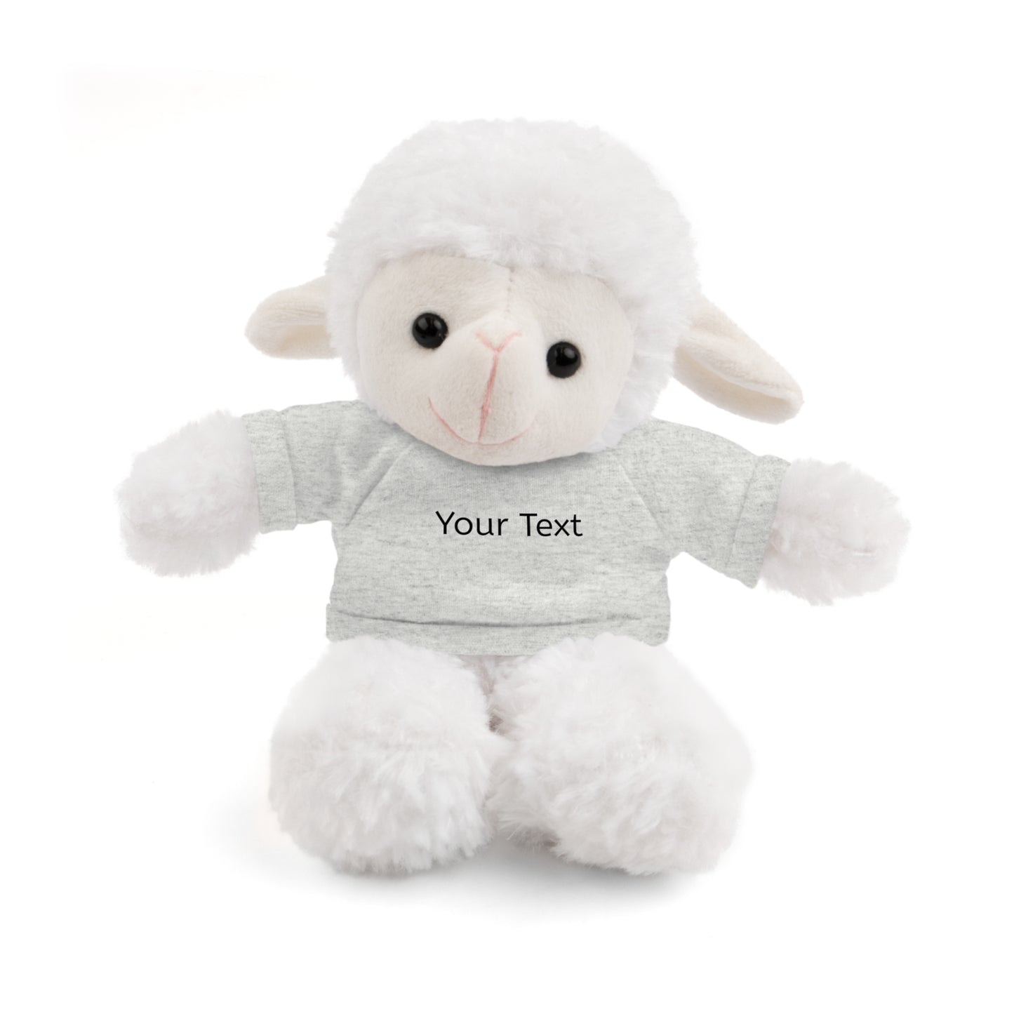 Personalized Stuffed Animal with Tee, Custom Teddy Bear Gift, Cuddly Plush Toy