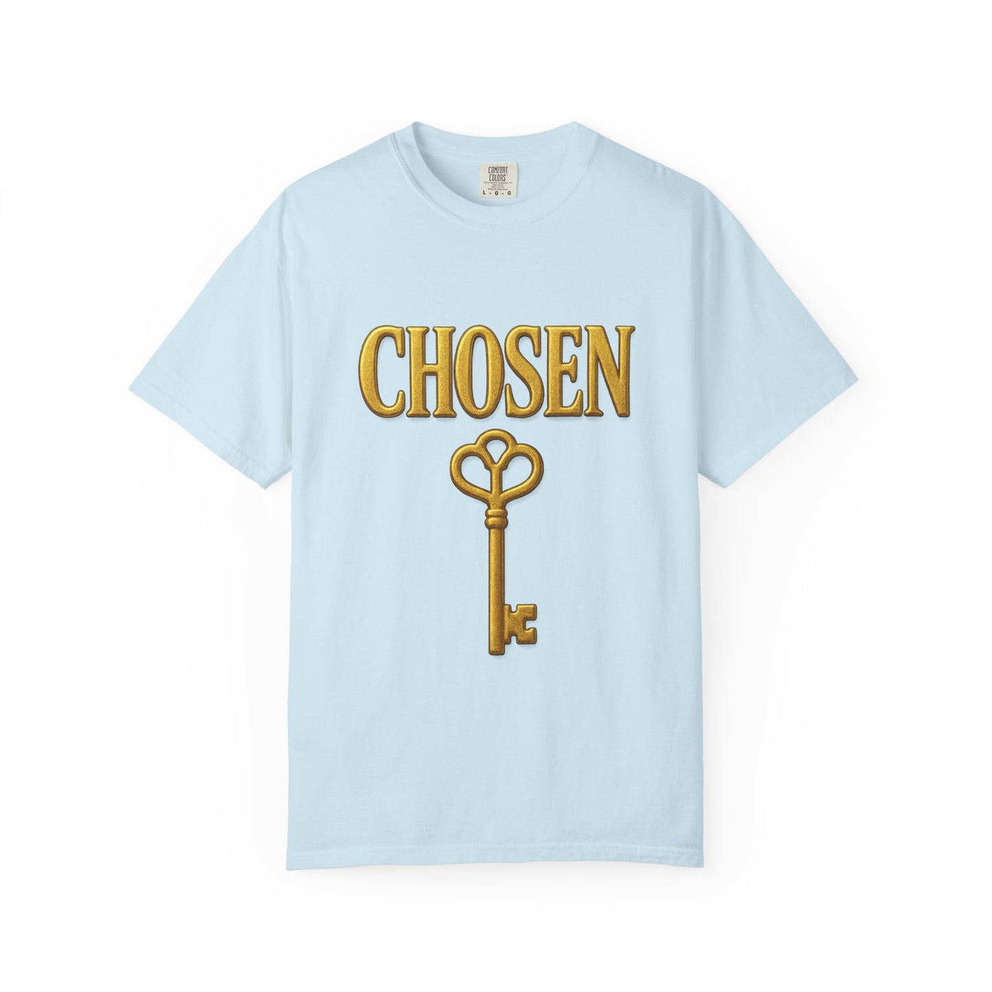 CHOSEN KEY Garment-Dyed T-shirt Unisex