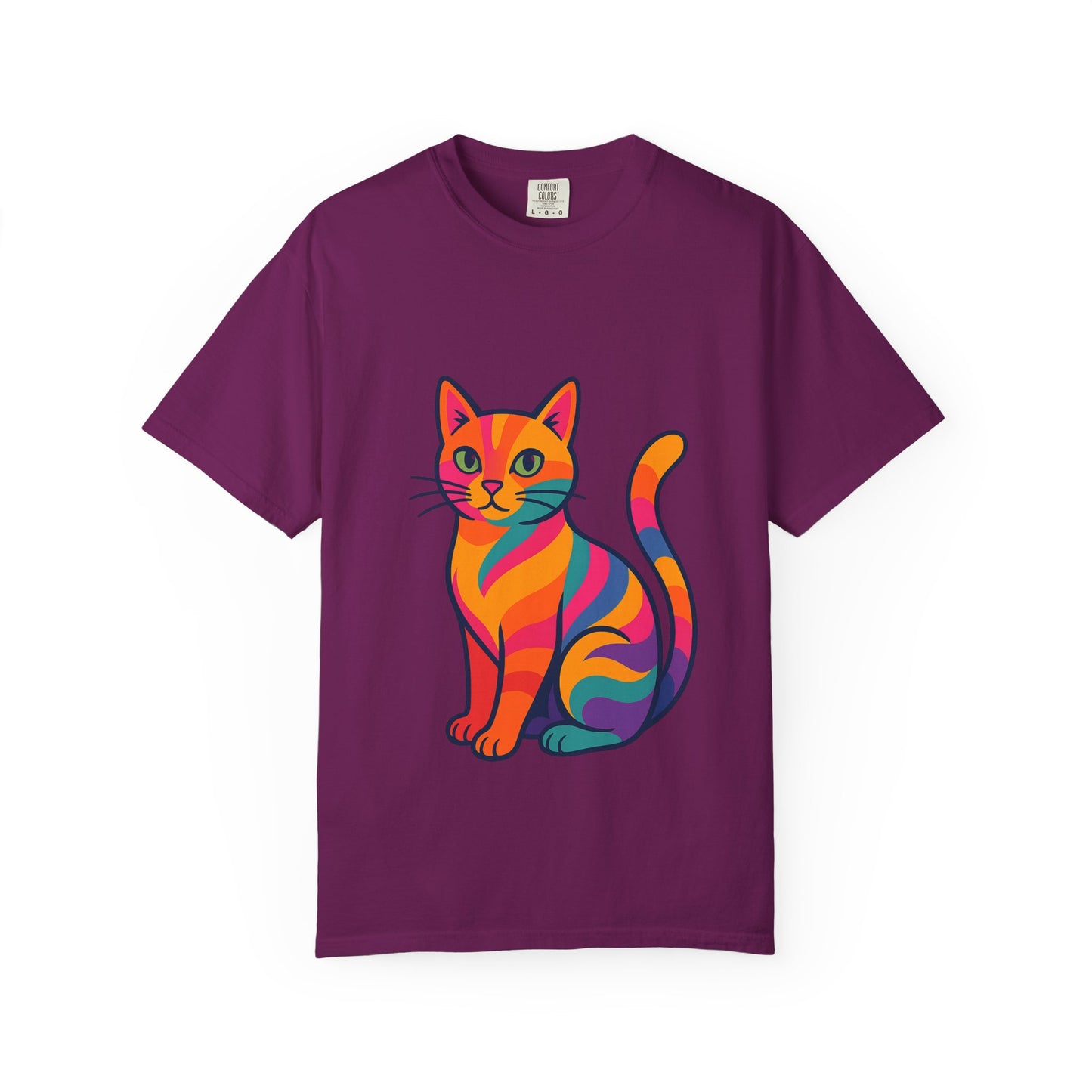 Colorful Cat Unisex T-Shirt