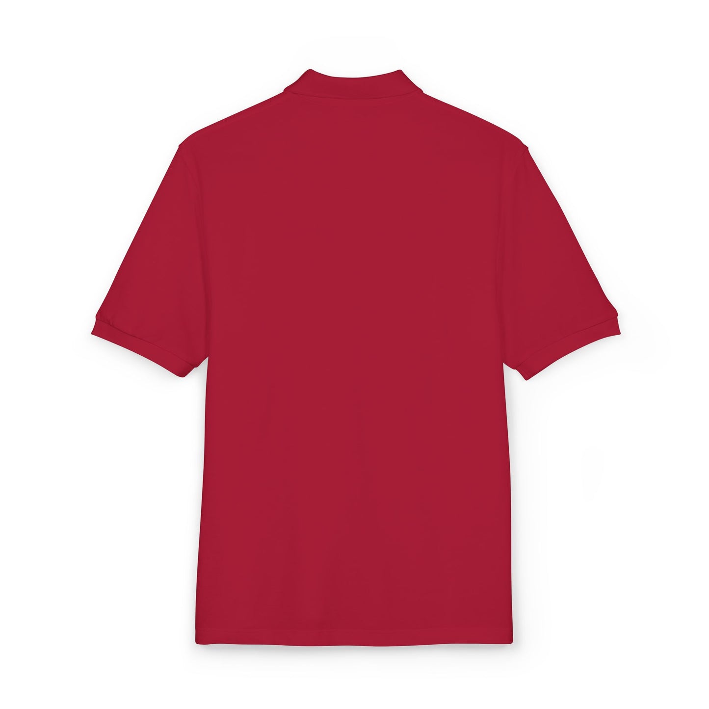 Tiger's Eye Embroidered Unisex Polo Shirt