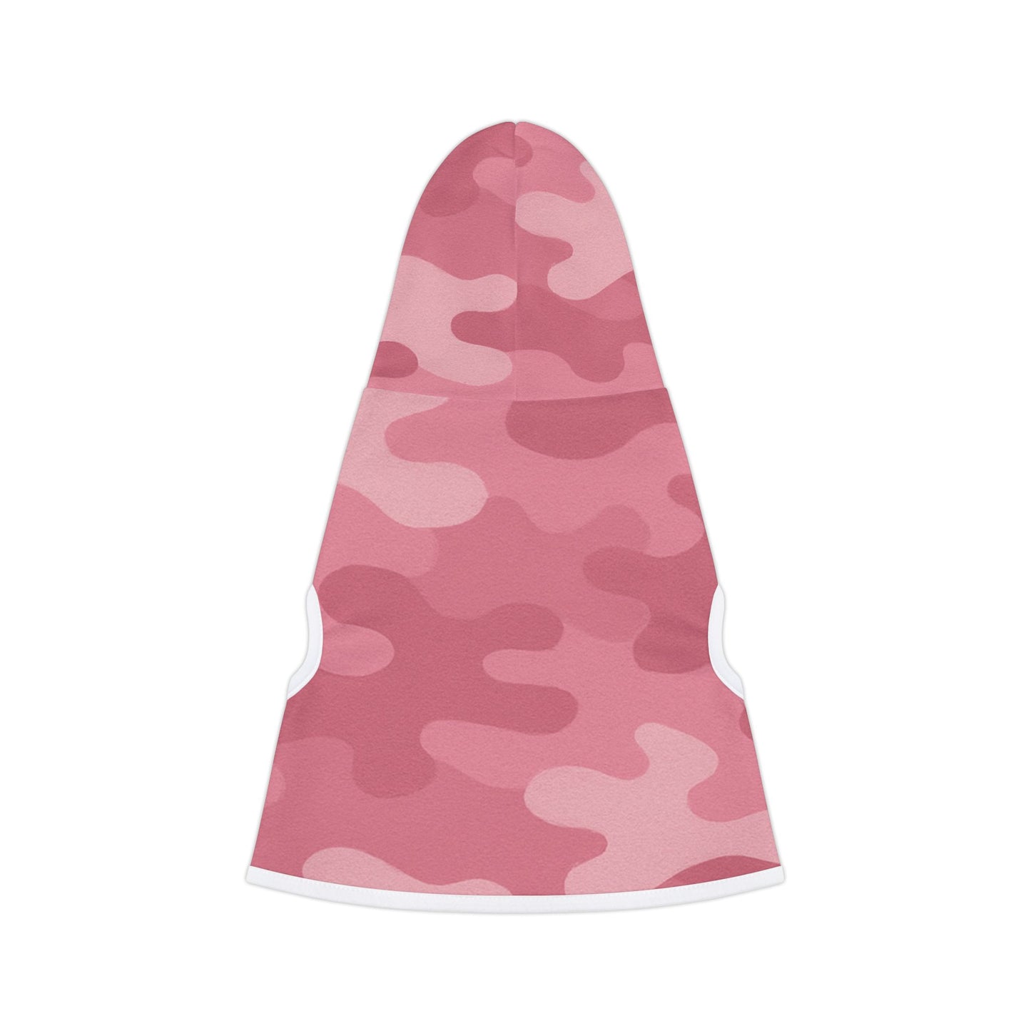 Pink. Camo Pet Hoodie for Dogs