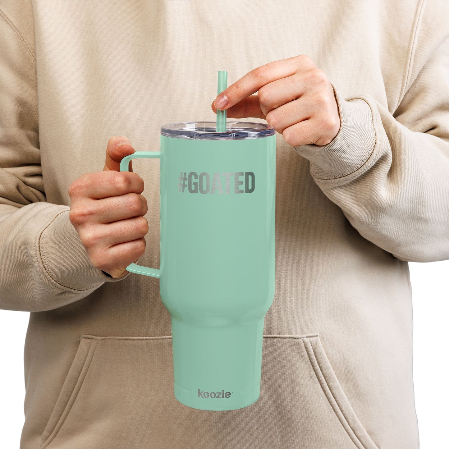 Goated Tumbler with Lid