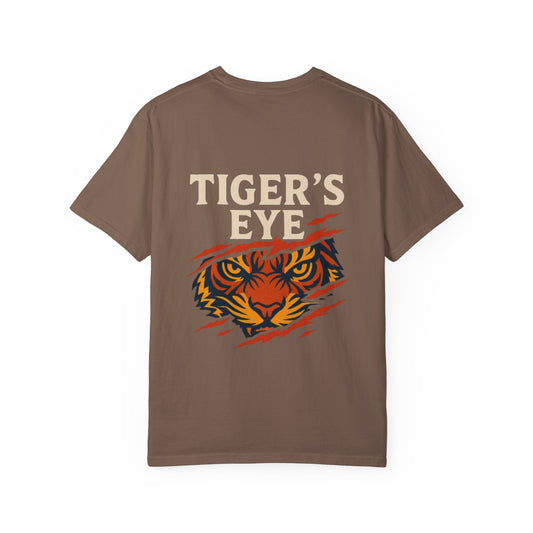 Tiger's Eye Back Print T shirt