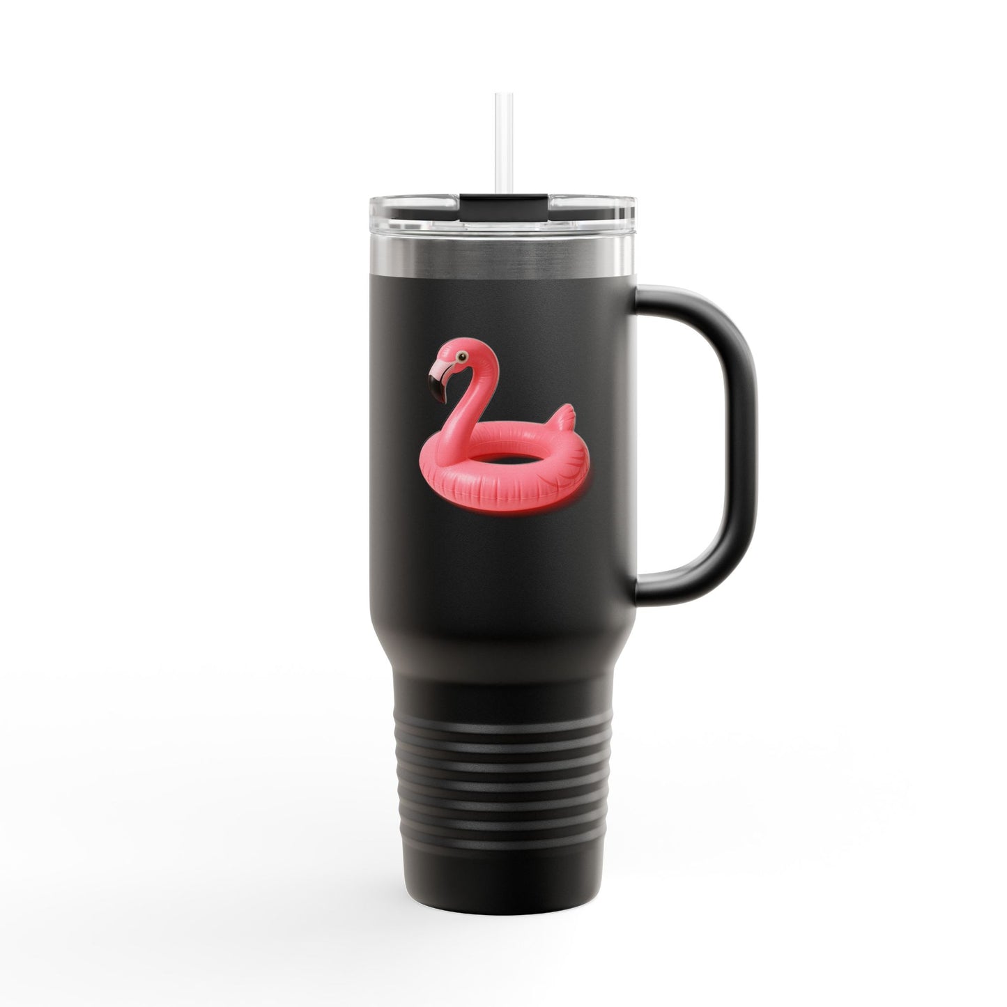 Fun Flamingo Travel Mug