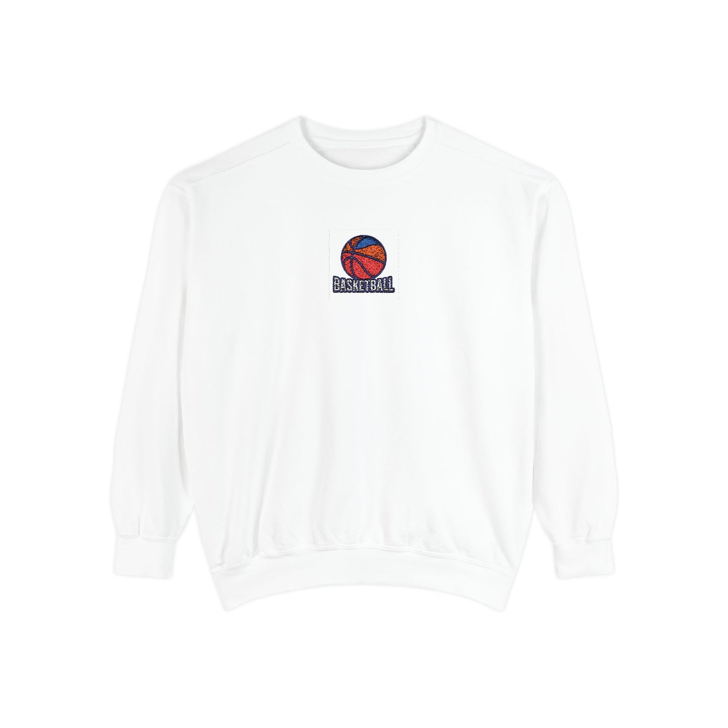 Basketball Embroidery Sweatshirt Unisex