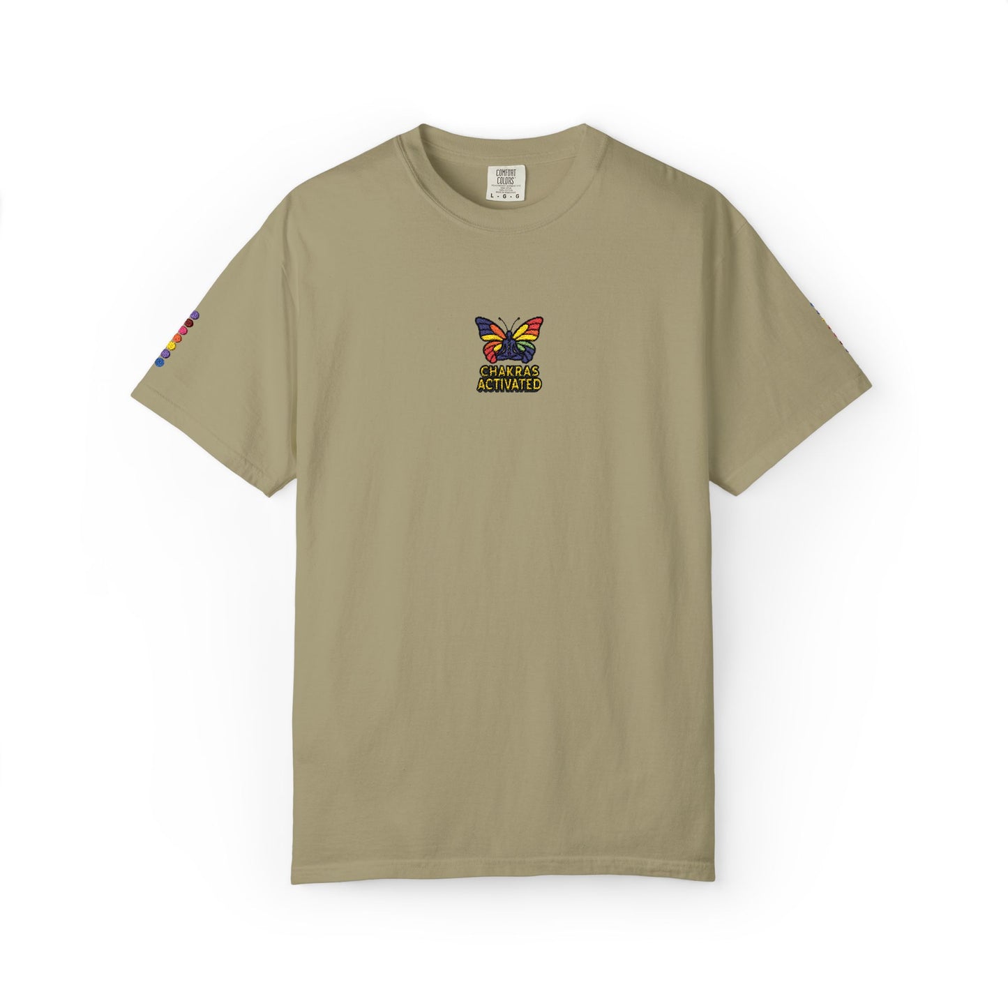 Butterfly Chakras Design Unisex T-Shirt