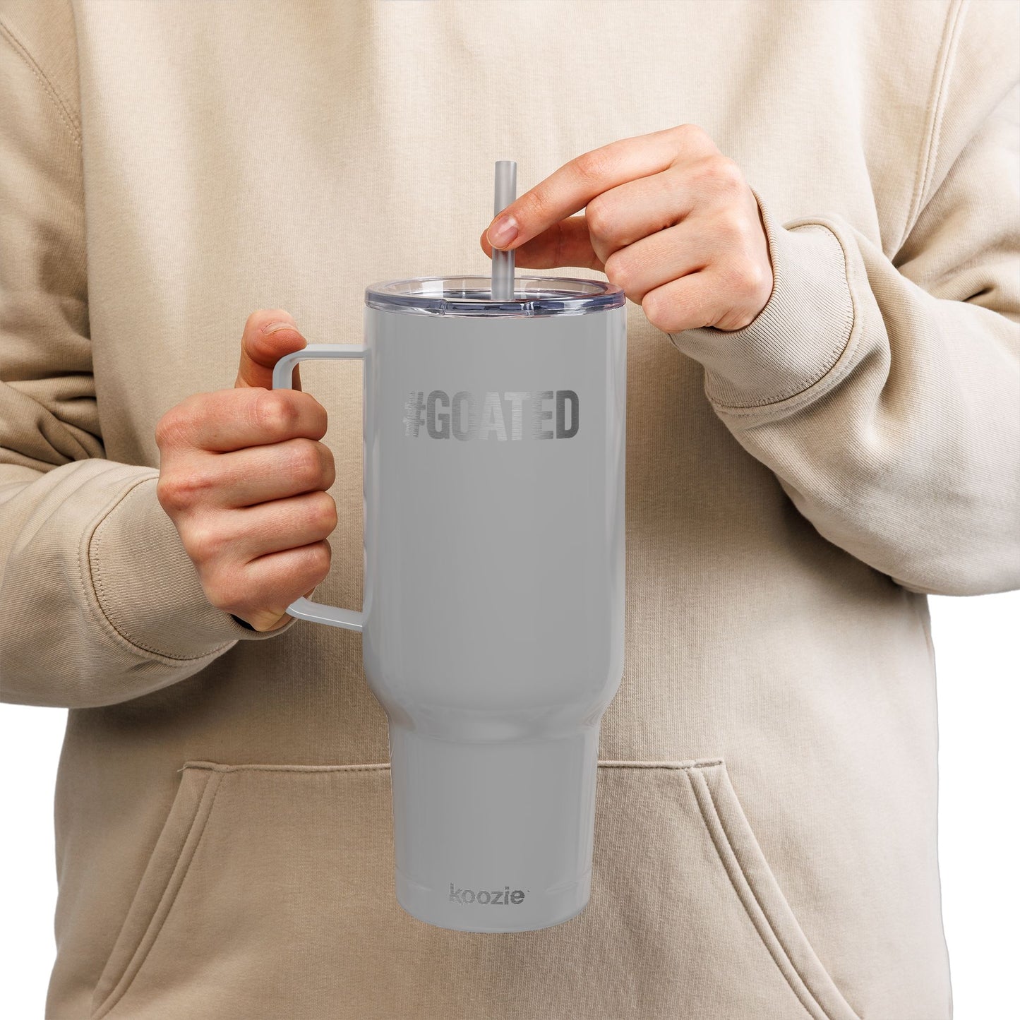 Goated Tumbler with Lid