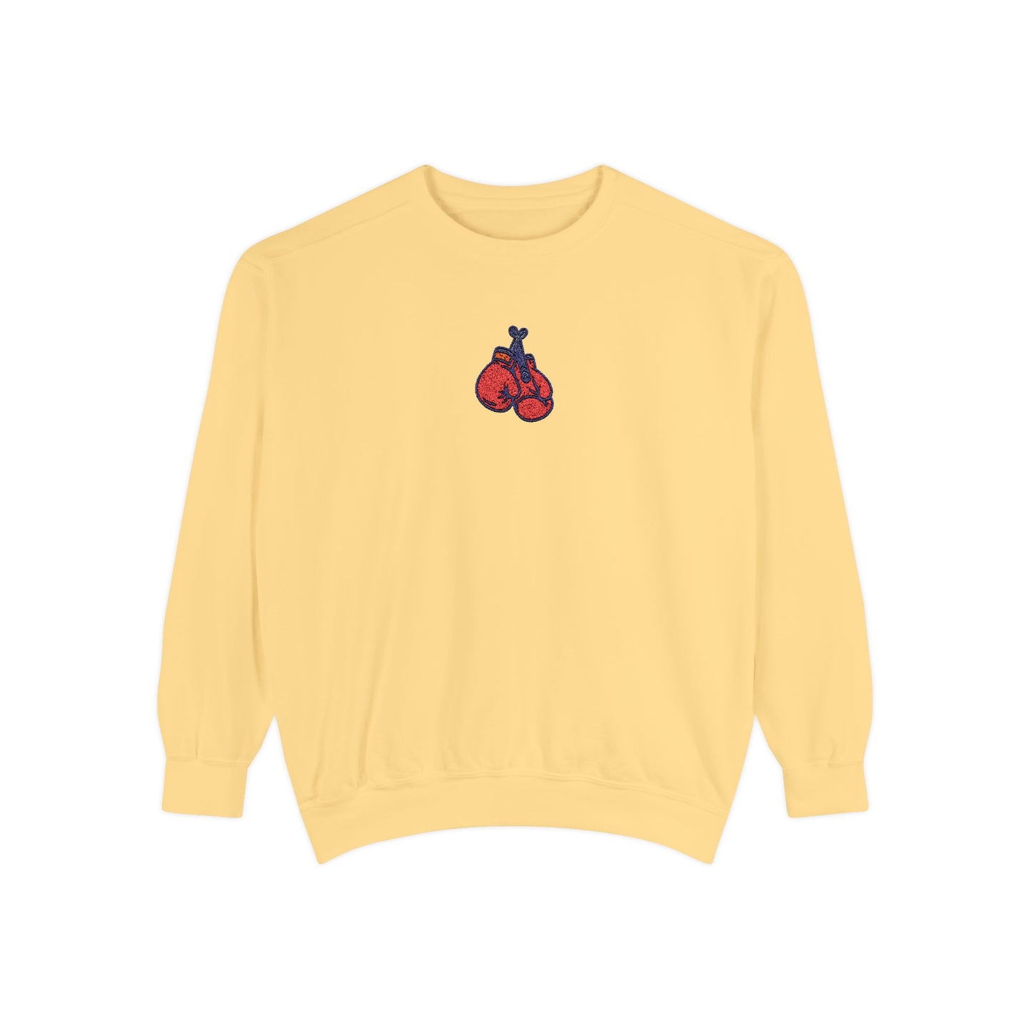 Boxing Embroidery Design Sweatshirt
