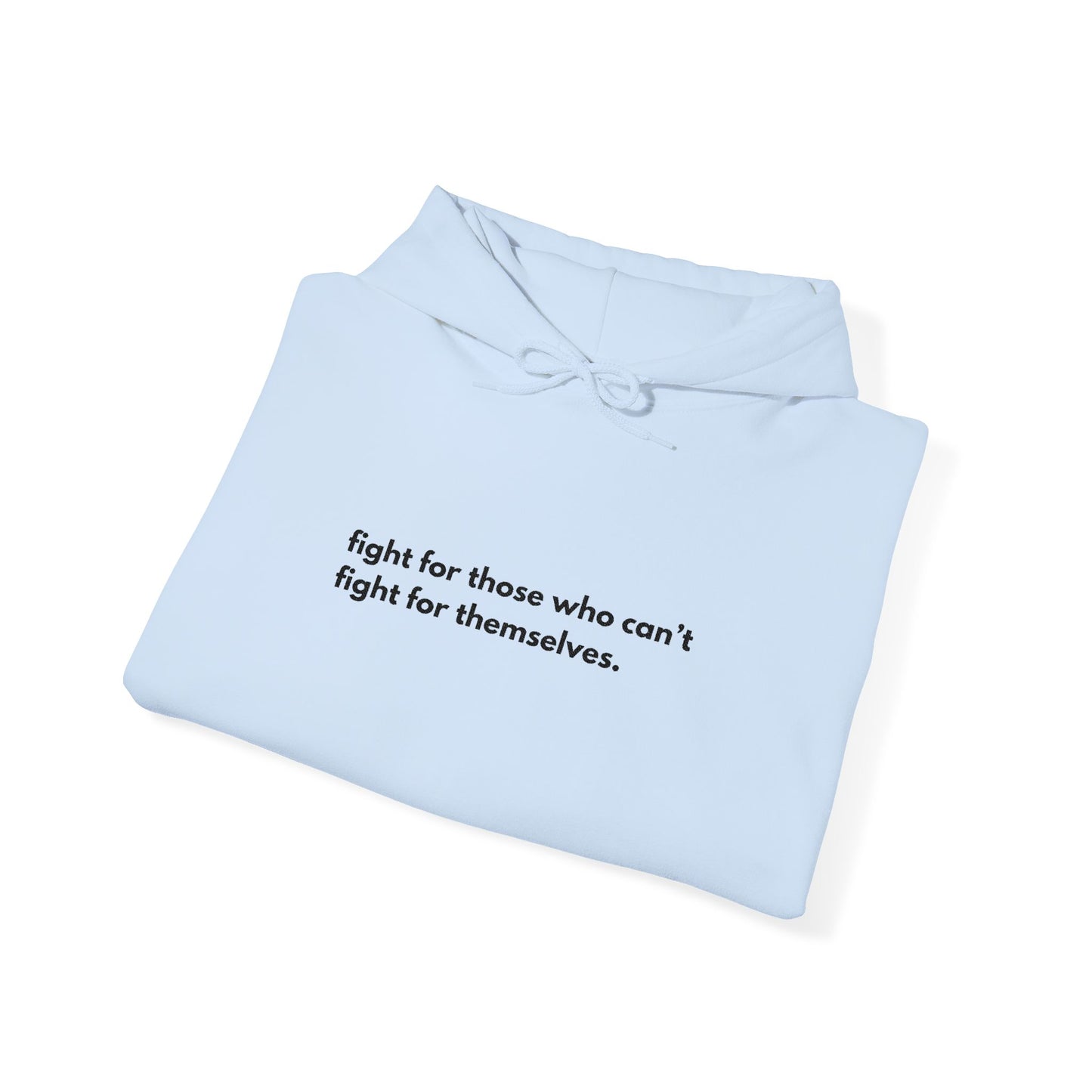 Fight for People Hooded Sweatshirt (Unisex)