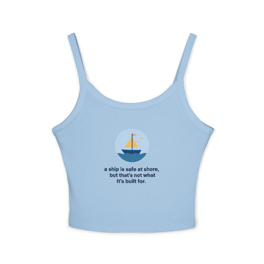 A Ship Quote | Women’s Spaghetti Strap Top