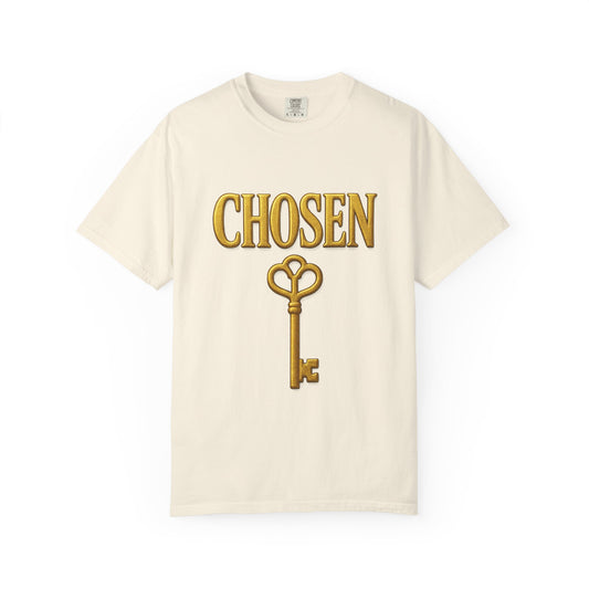 CHOSEN KEY Garment-Dyed T-shirt Unisex