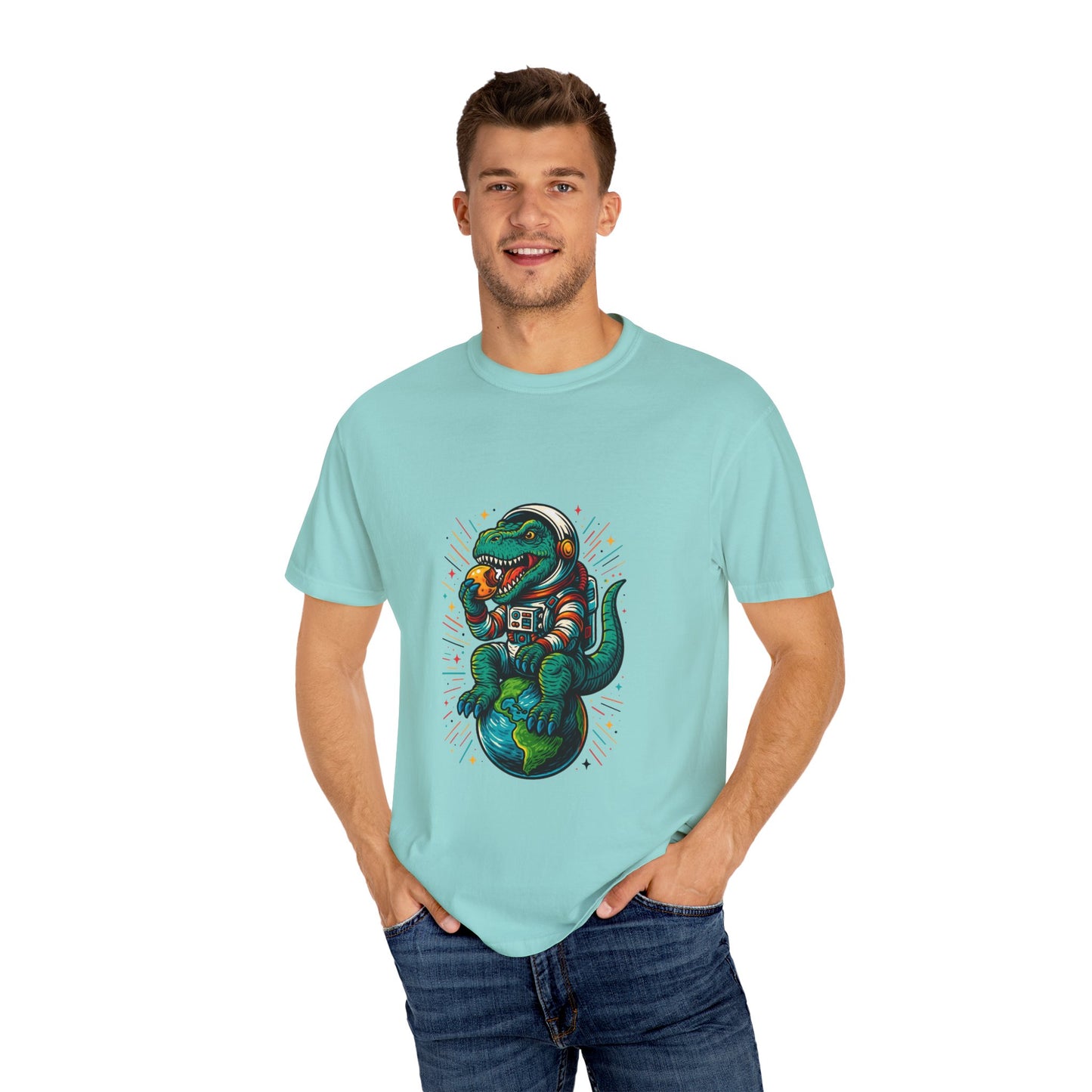 Astronaut Dinosaur T-Shirt