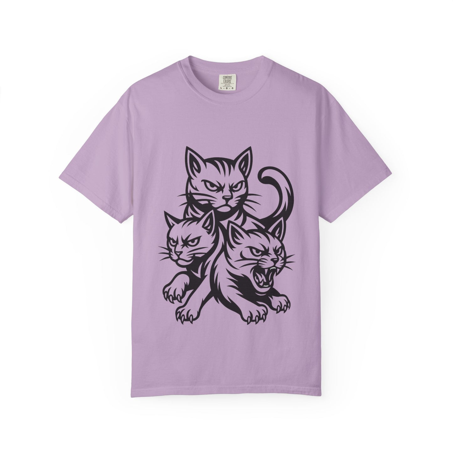 Fierce Cat Graphic T-Shirt