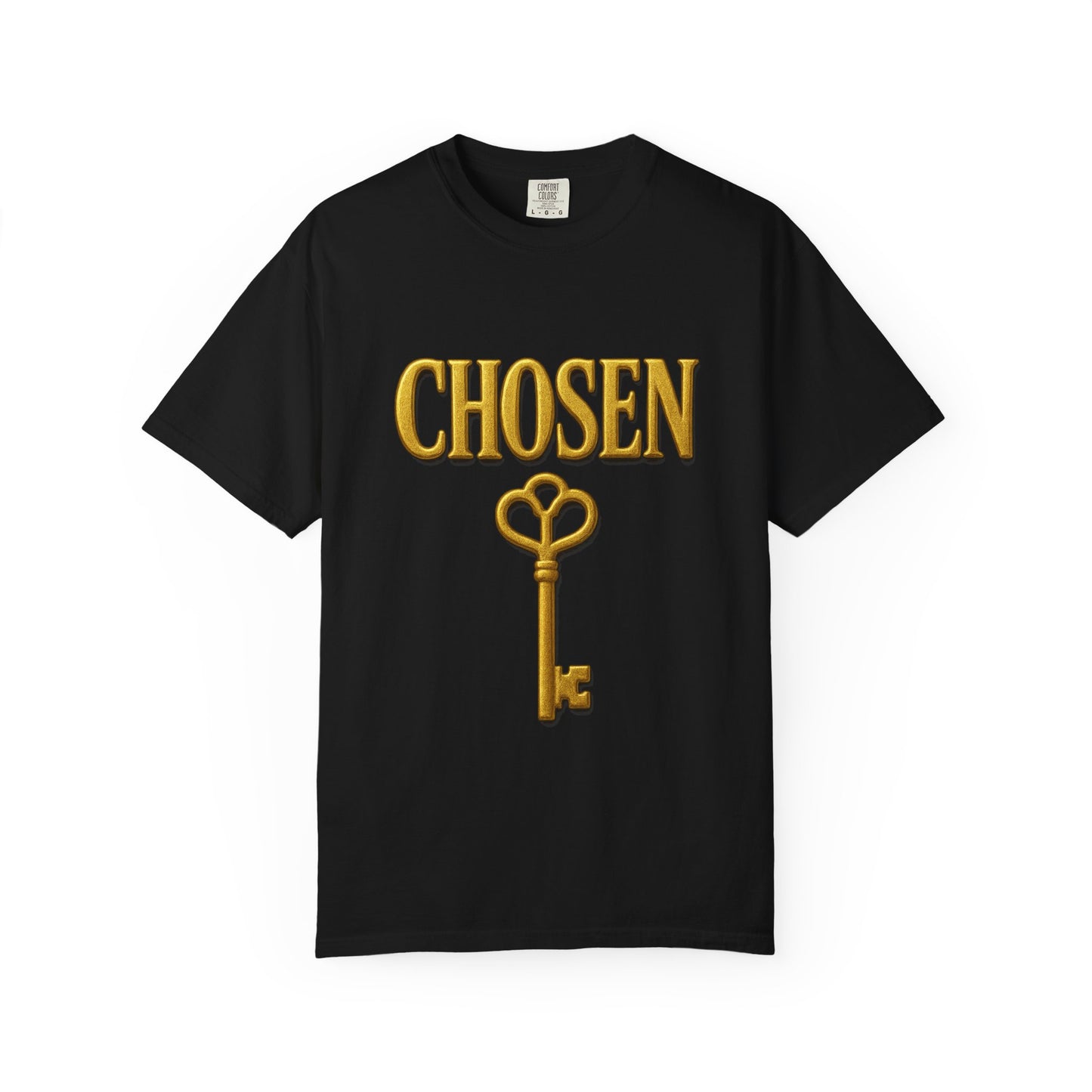CHOSEN KEY Garment-Dyed T-shirt Unisex