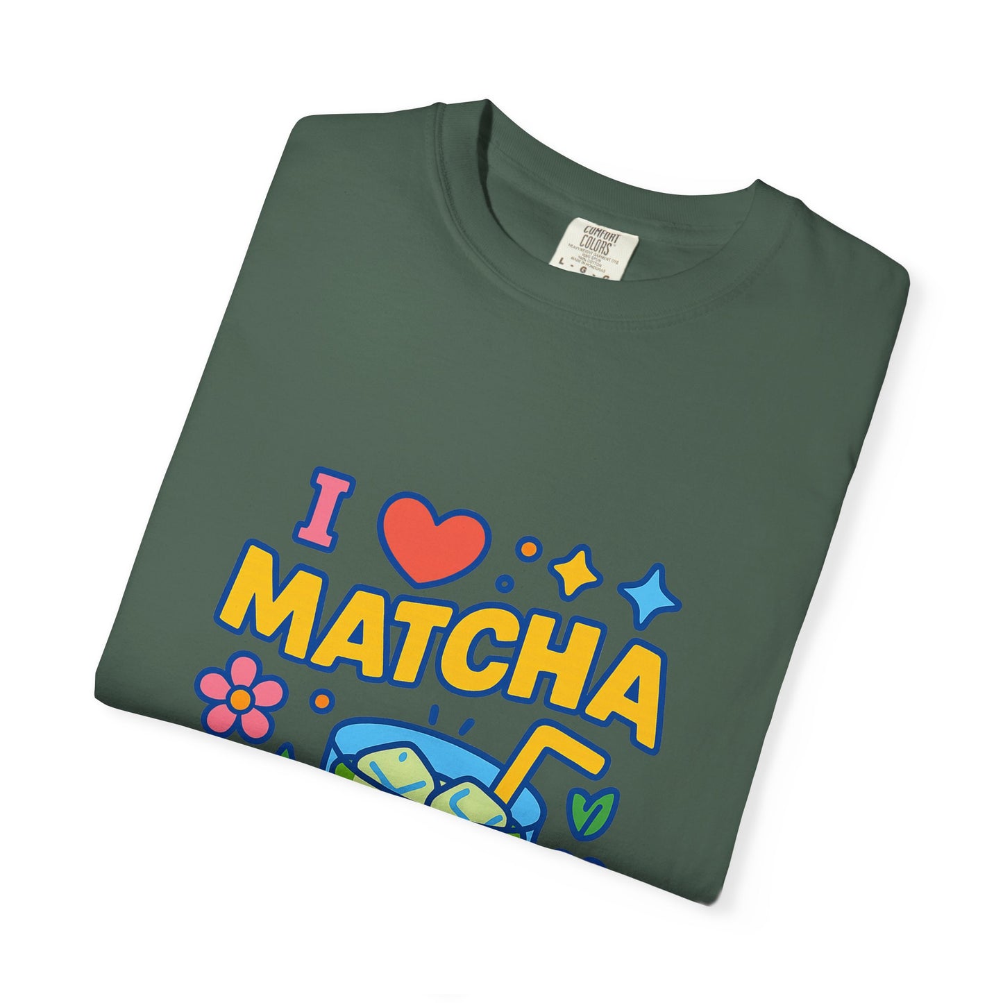 Matcha-Lover Unisex Garment-Dyed T-shirt