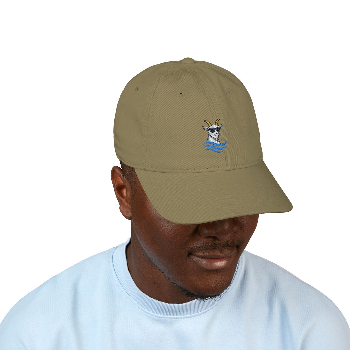Cool Goat Cap Embroidered