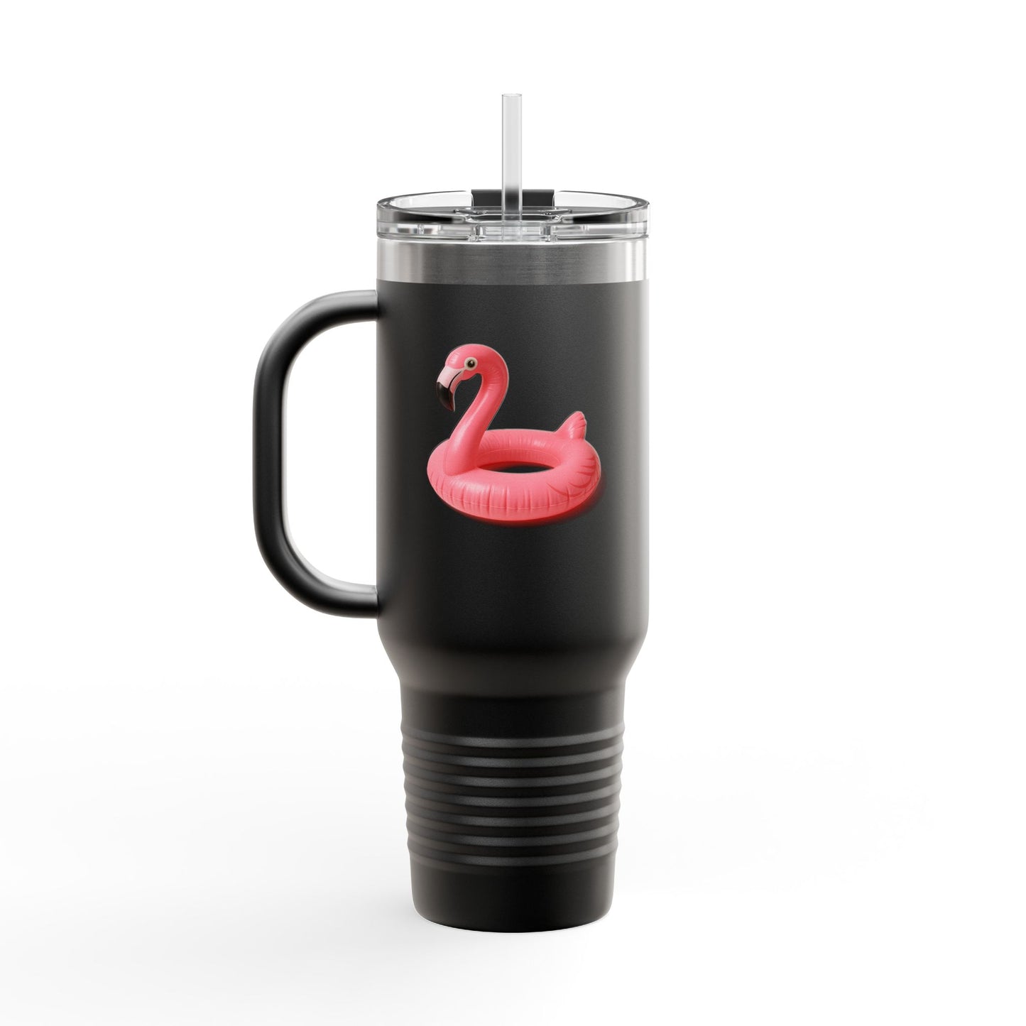 Fun Flamingo Travel Mug