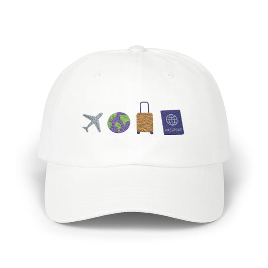 Travel-Inspired Classic Cap