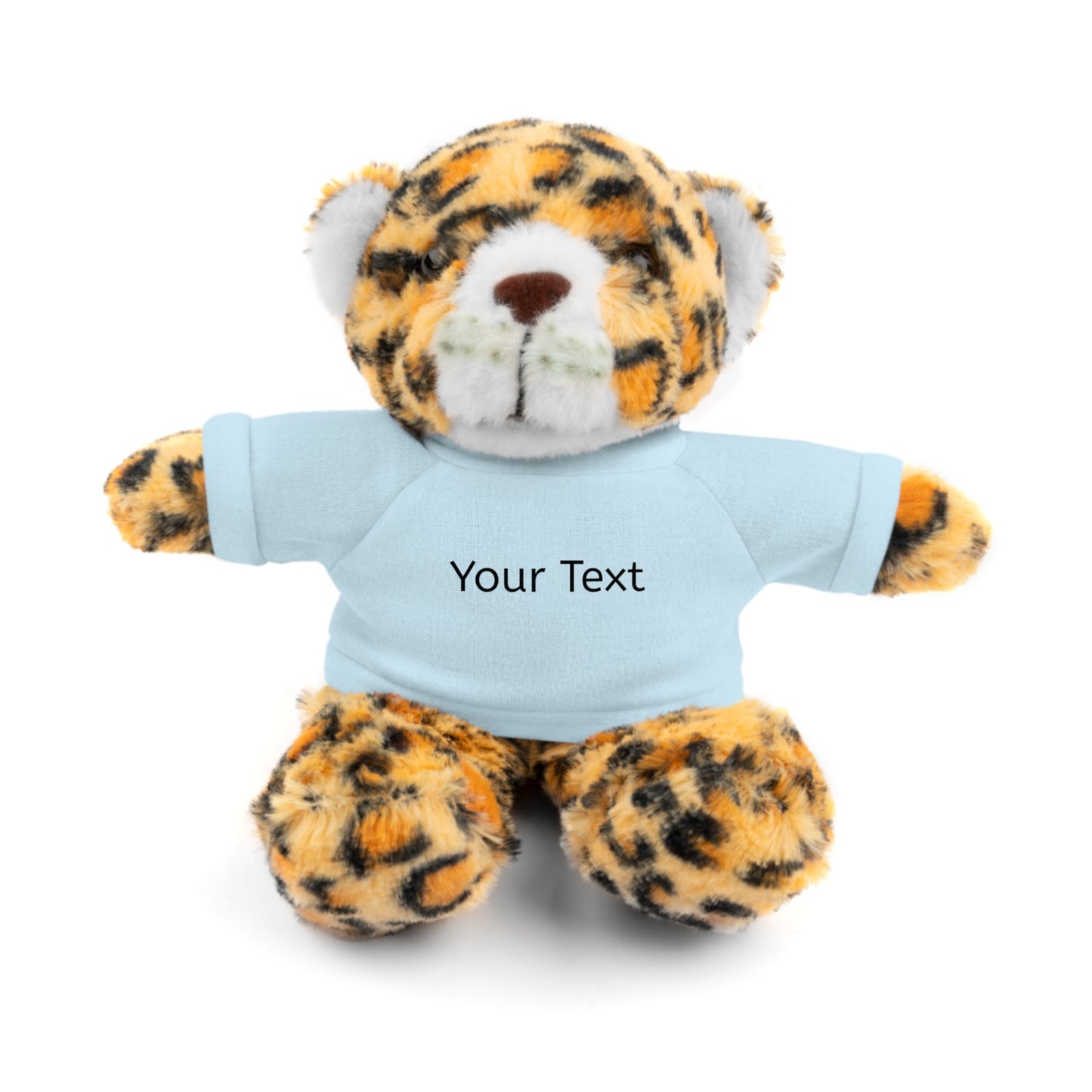Personalized Stuffed Animal with Tee, Custom Teddy Bear Gift, Cuddly Plush Toy