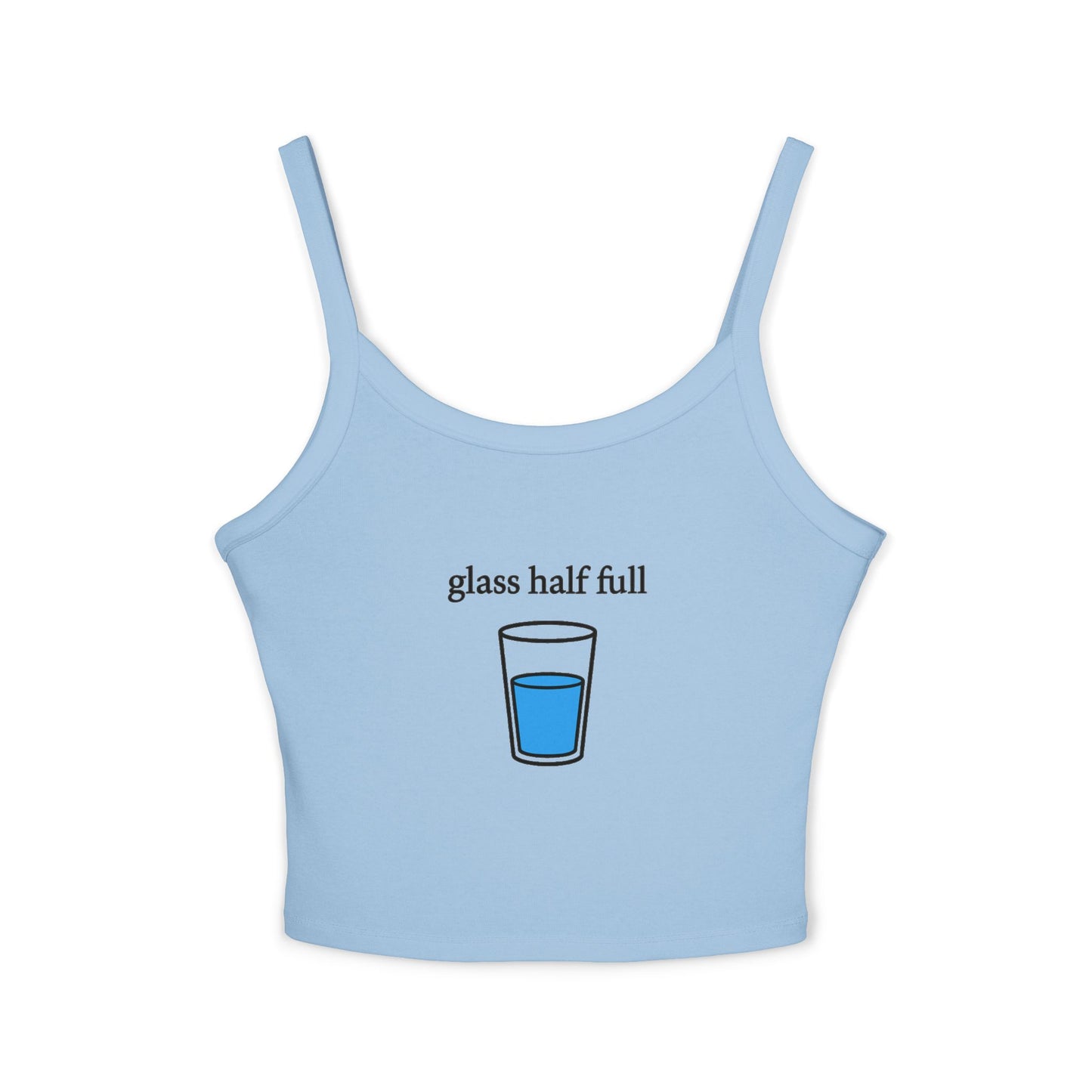 Glass Half Full Tank Top