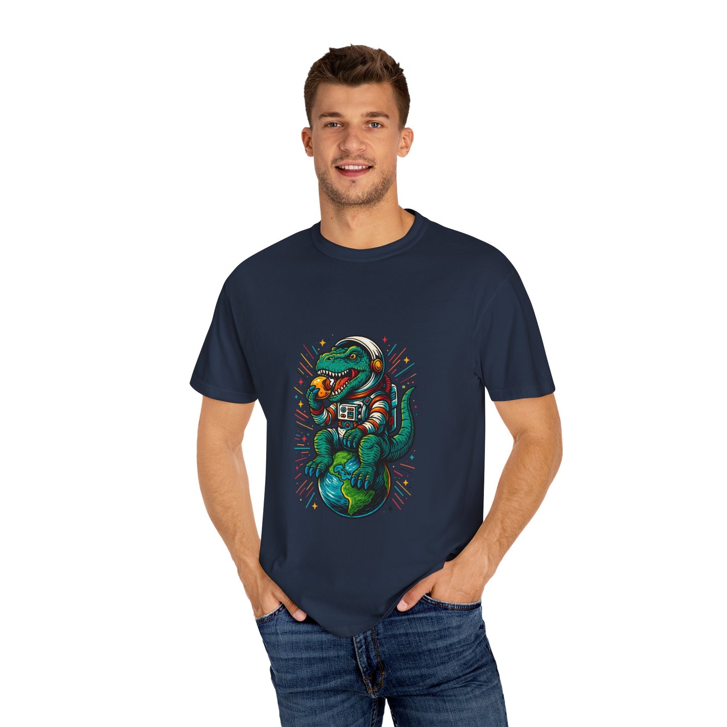 Astronaut Dinosaur T-Shirt
