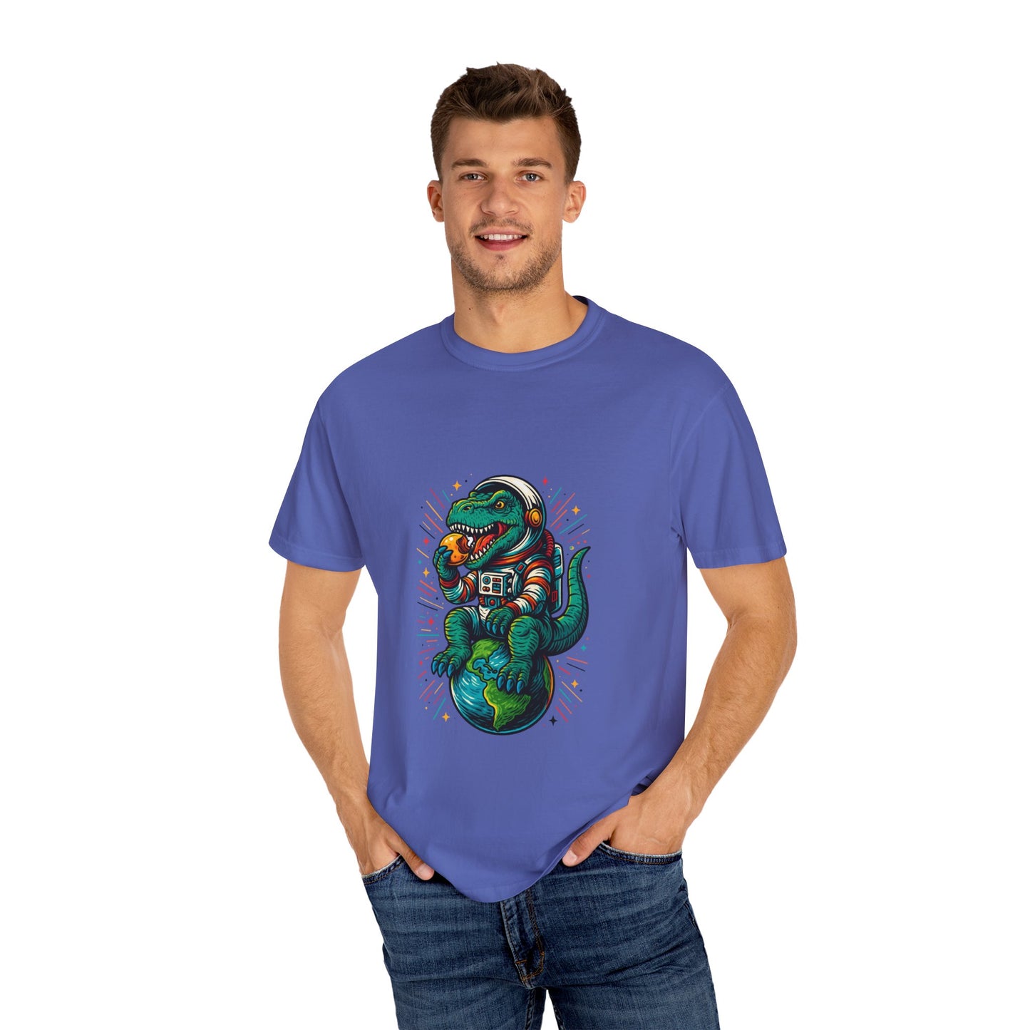 Astronaut Dinosaur T-Shirt