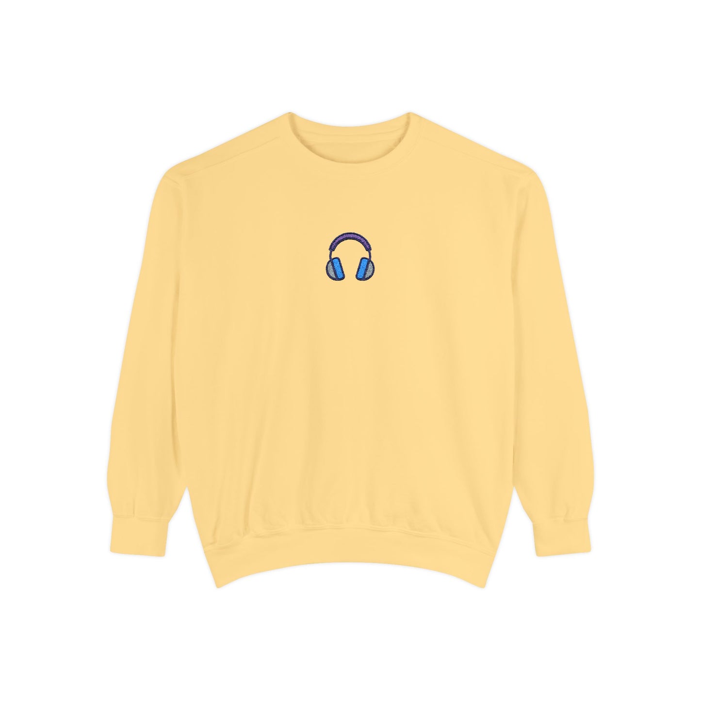 Music Lover's Embroidery Sweatshirt Unisex