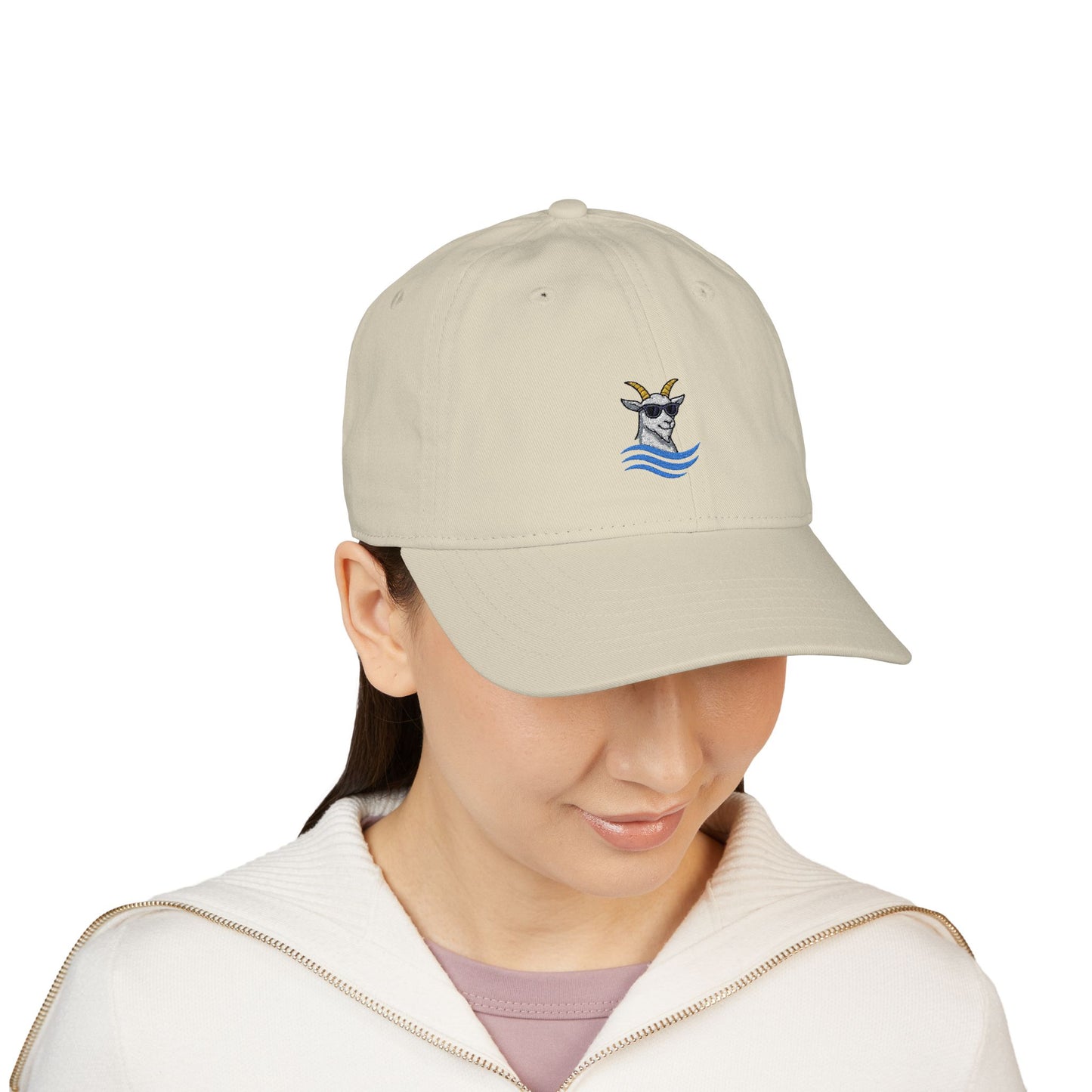 Cool Goat Cap Embroidered