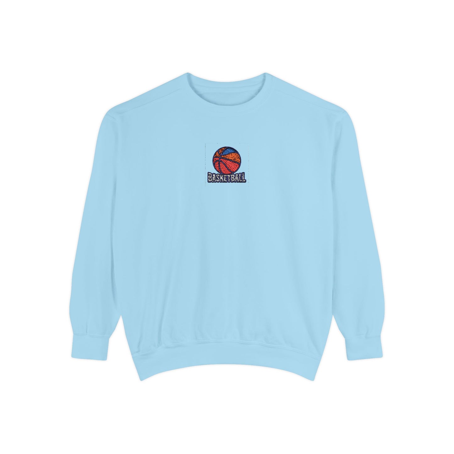 Basketball Embroidery Sweatshirt Unisex