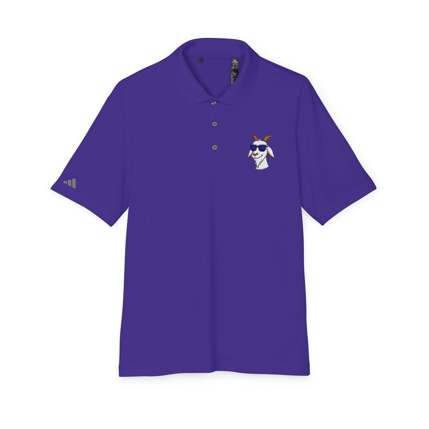 Adidas Polo Shirt with "Goat" Logo