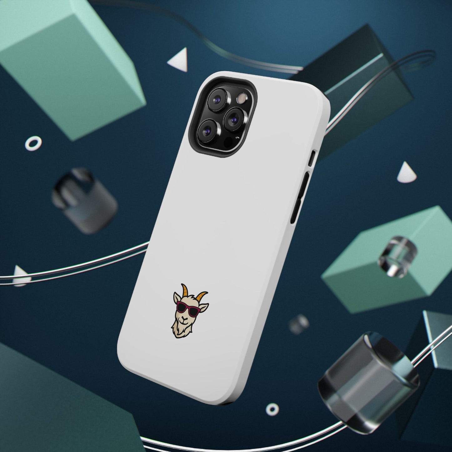 Goat Logo Impact-Resistant Phone Case