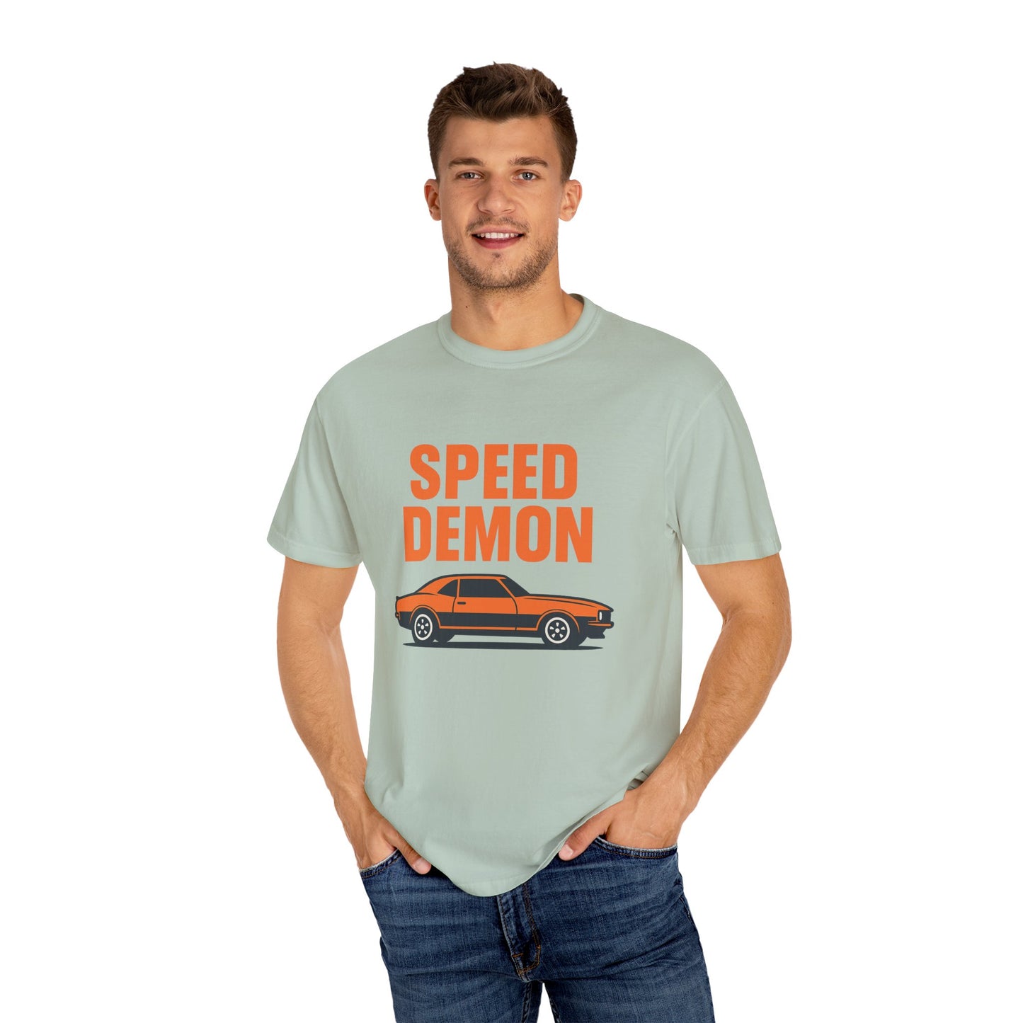 Speed Demon Unisex Garment-Dyed T-shirt