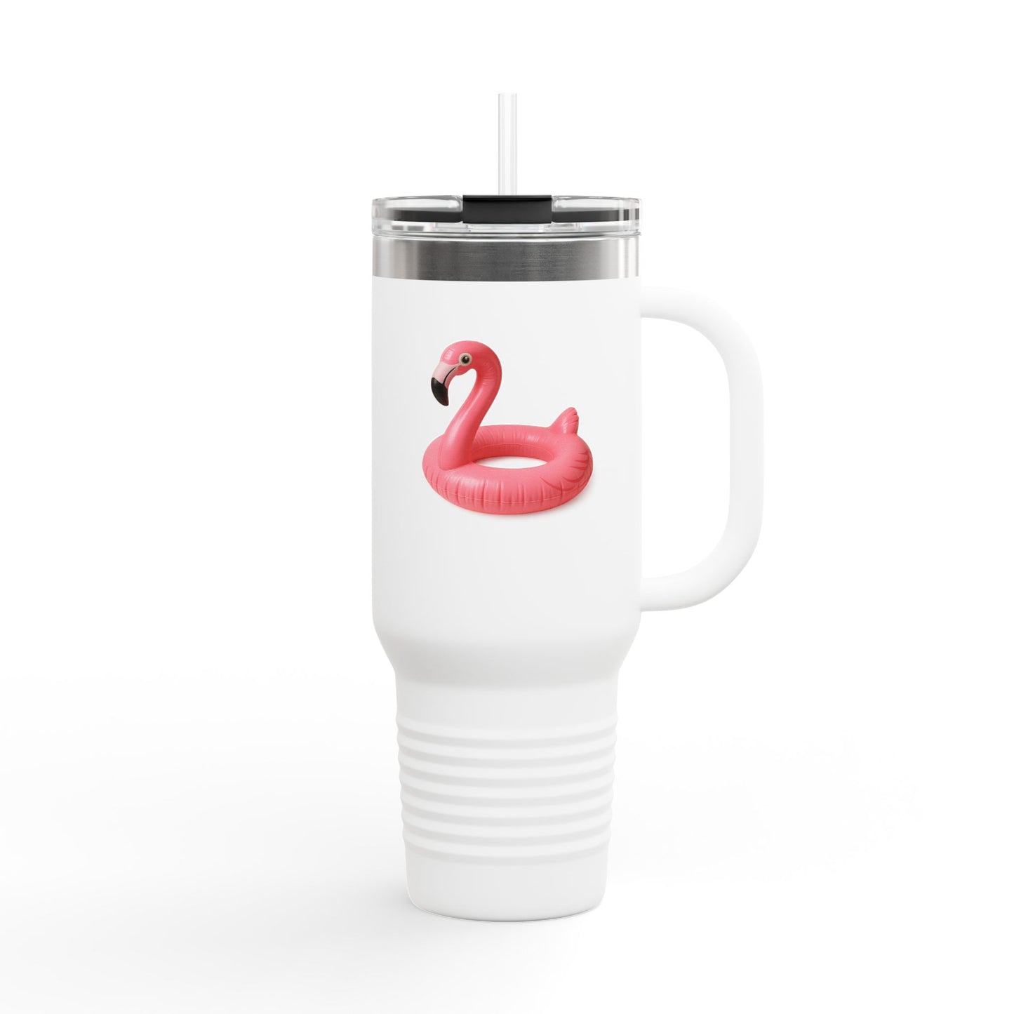 Fun Flamingo Travel Mug