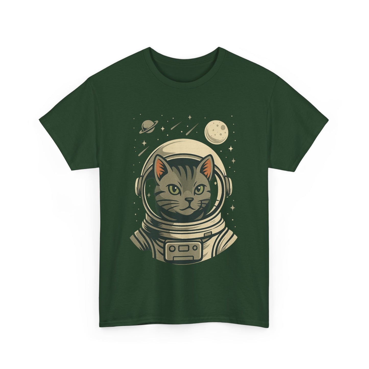 Cosmic Cat Astronaut Tee Unisex