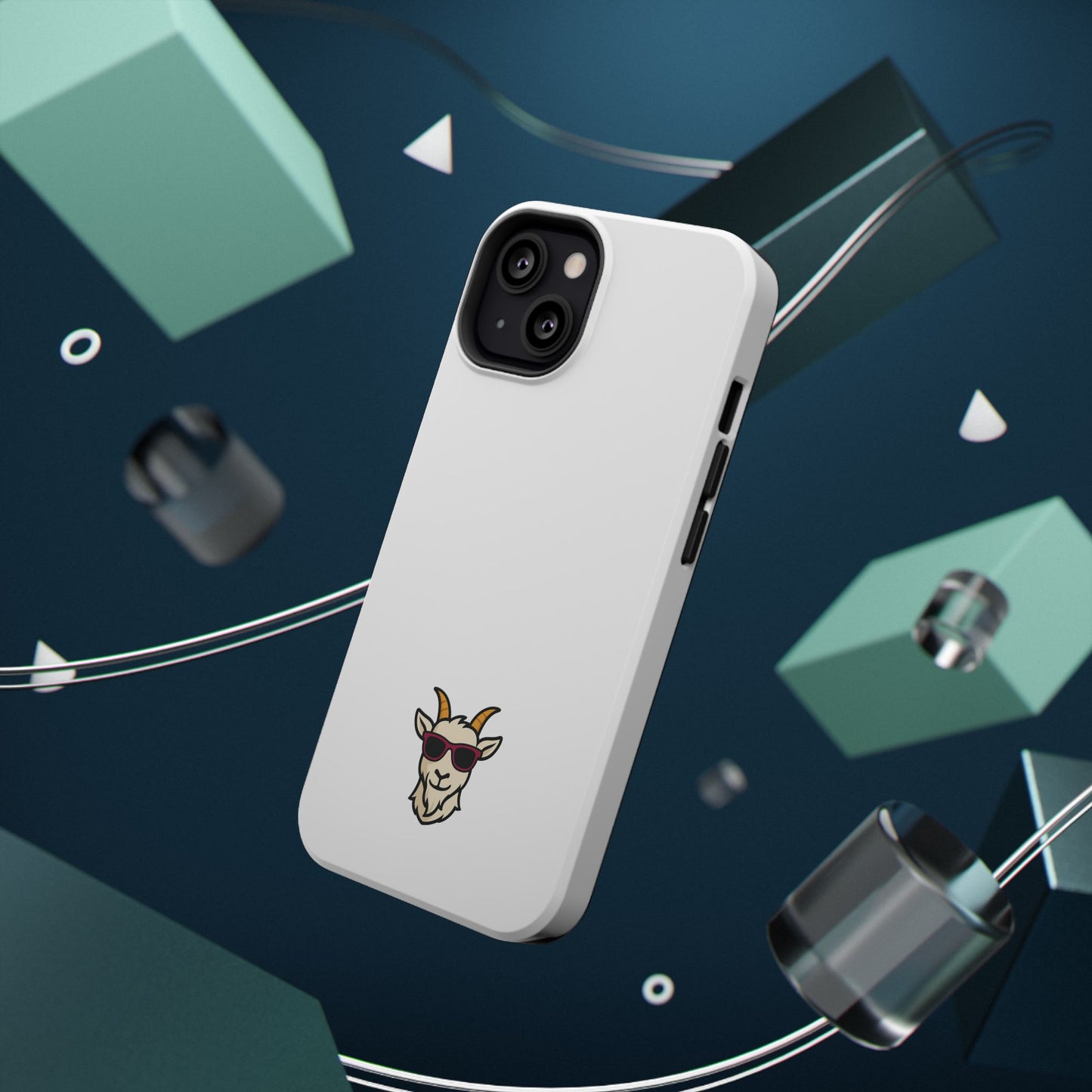 Goat Logo Impact-Resistant Phone Case